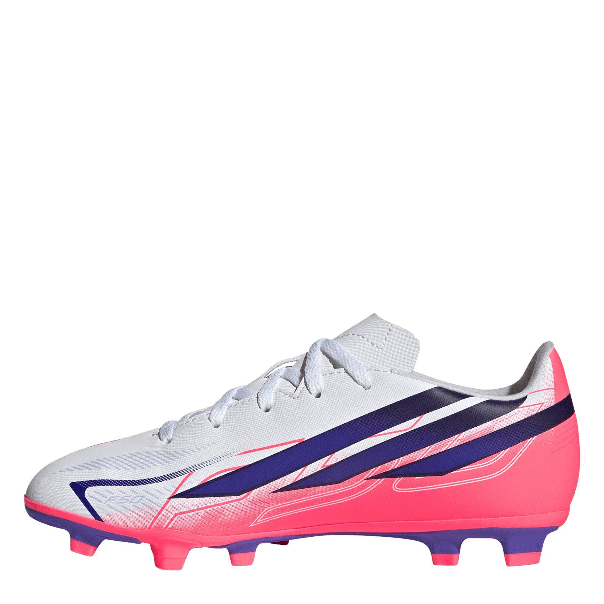 Bianco/Corallo - adidas - Kids' F50 Firm Ground Football Boot - 2