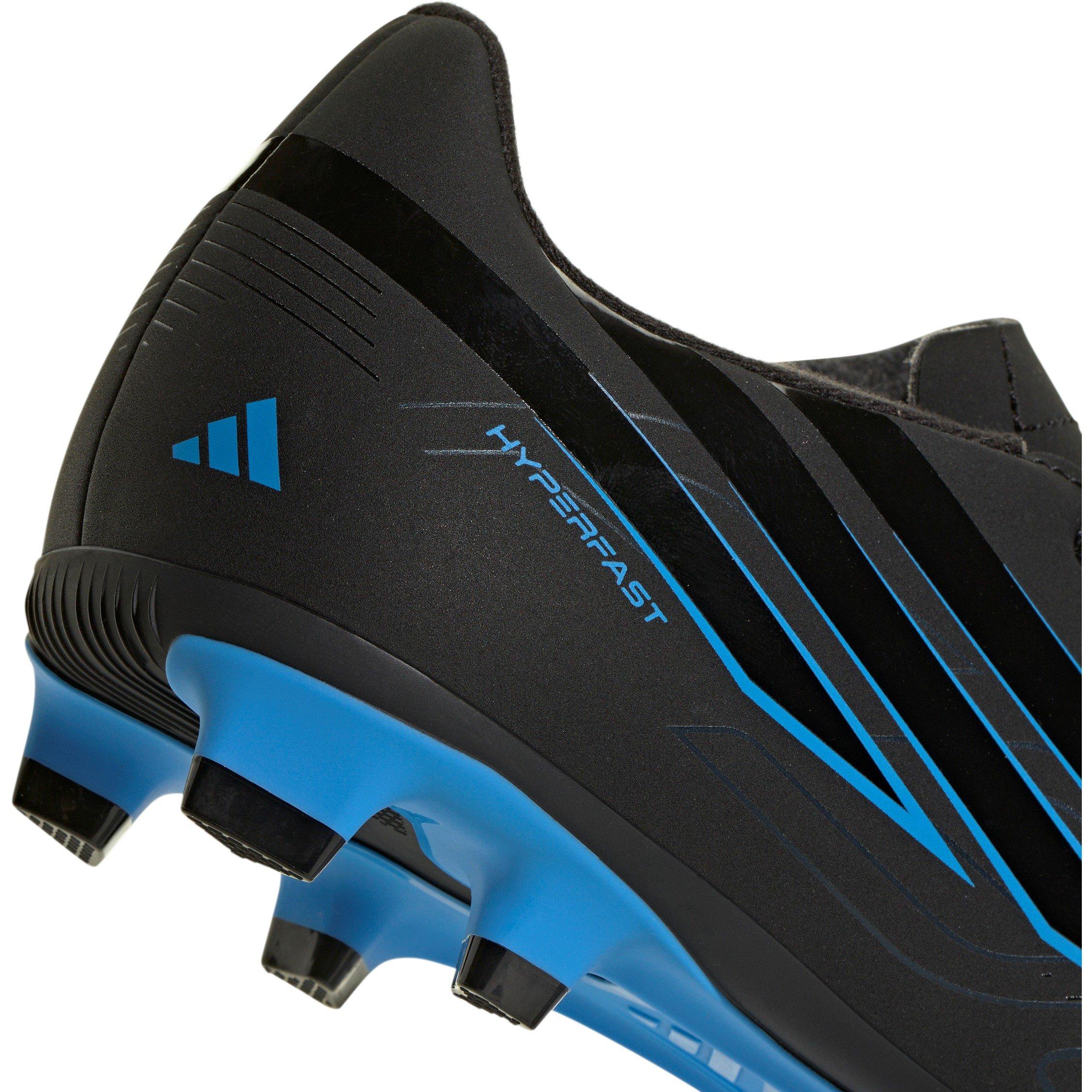 Black/Blue - adidas - Kids' F50 Firm Ground Football Boot - 8