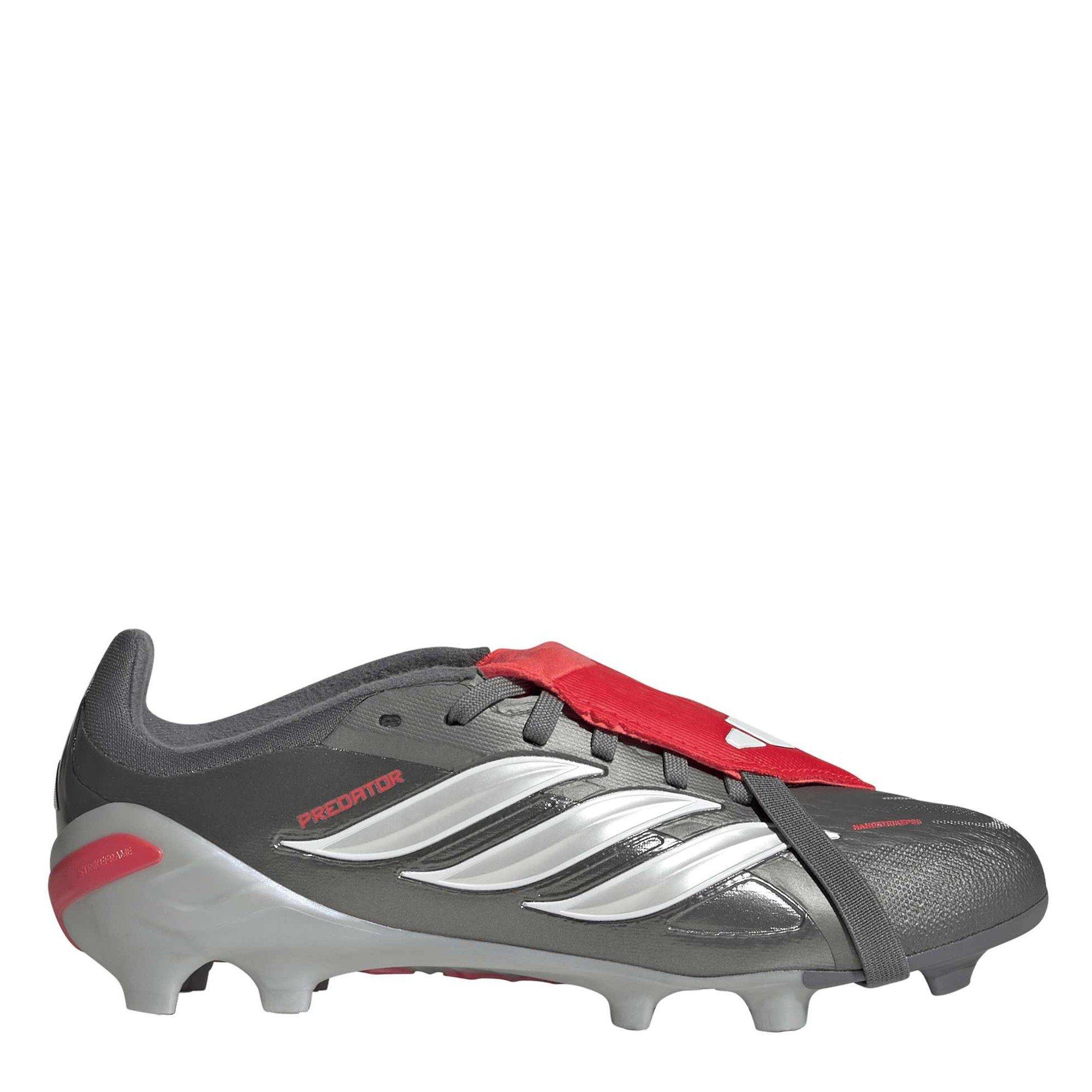 Adidas  Kids Kids' Predator Elite Firm Ground Football Boot - Iron Met - 1 (33)