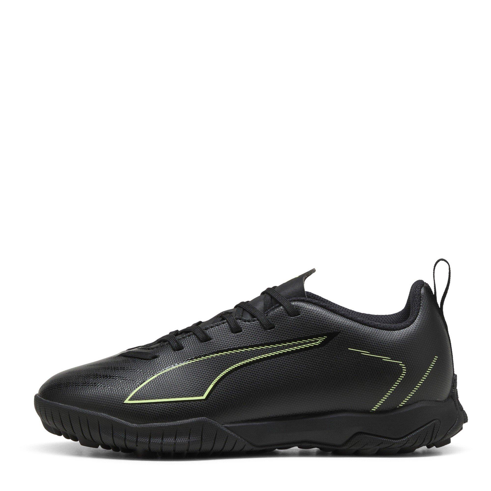 Blk-FL-GrnTrrn - Puma - Kids' Ultra 6 Play Astro Turf Football Boots - 2