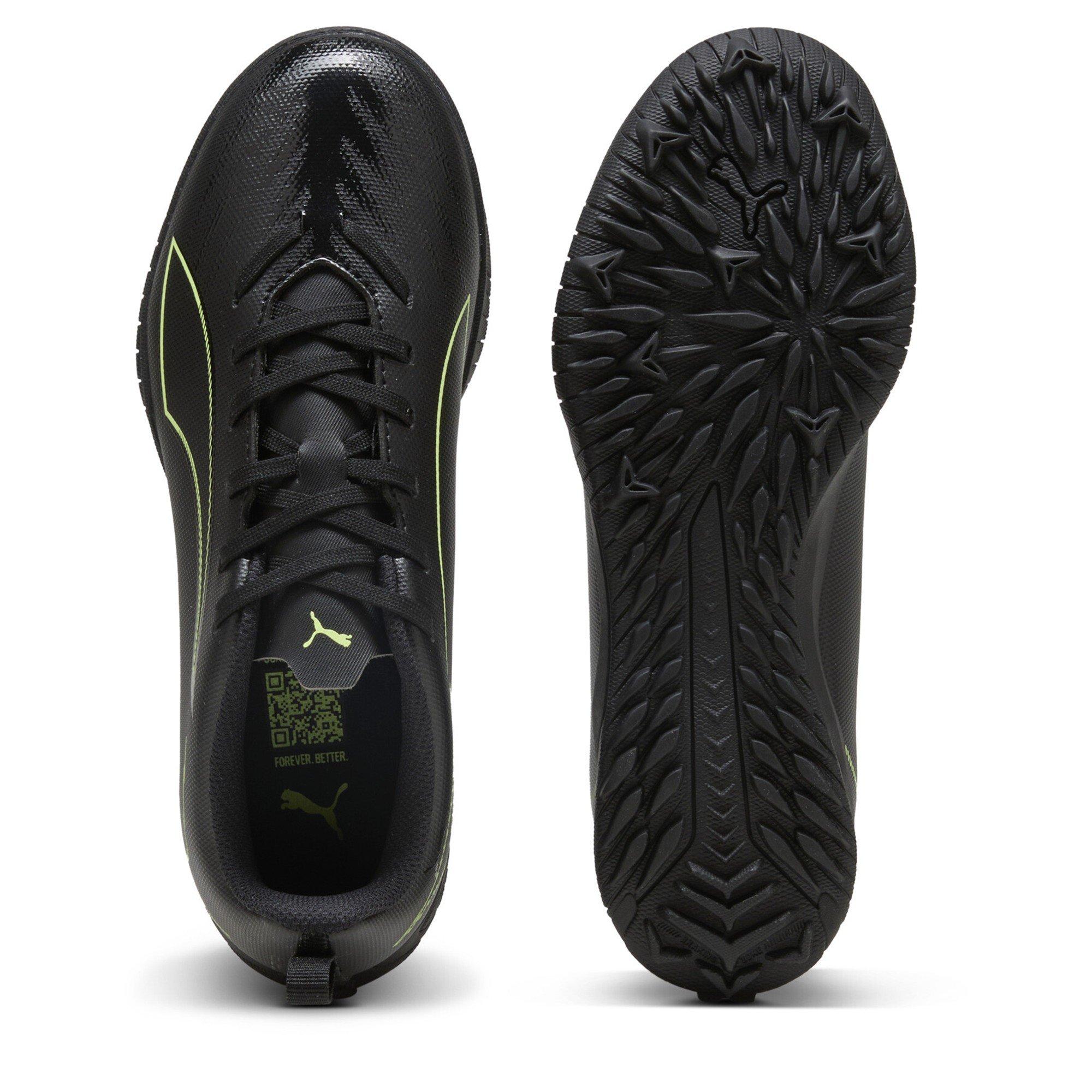 Blk-FL-GrnTrrn - Puma - Kids' Ultra 6 Play Astro Turf Football Boots - 3