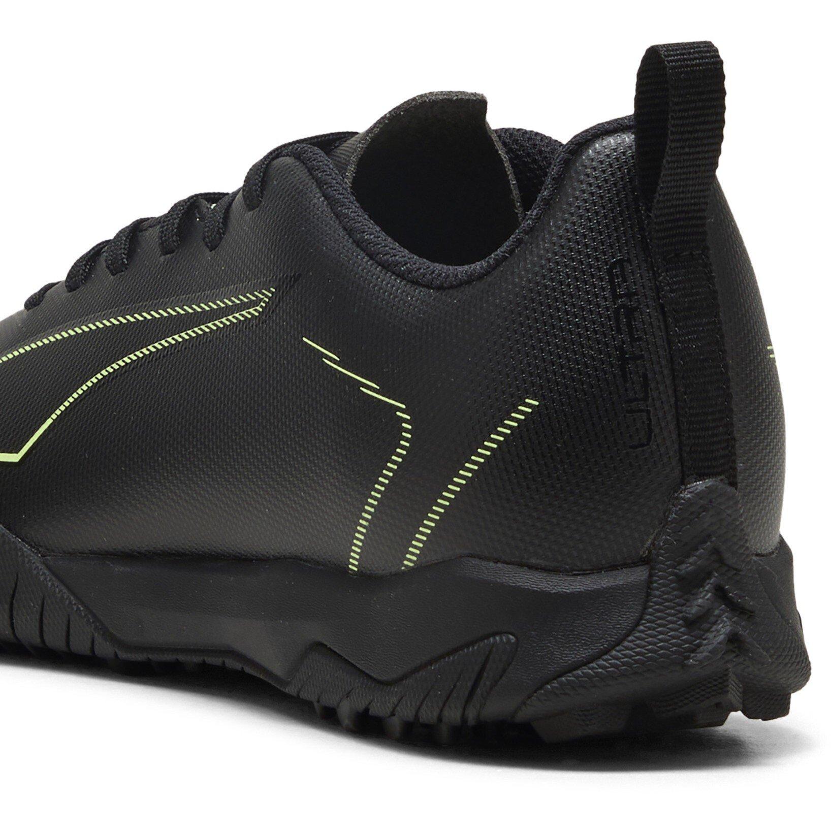 Blk-FL-GrnTrrn - Puma - Kids' Ultra 6 Play Astro Turf Football Boots - 5