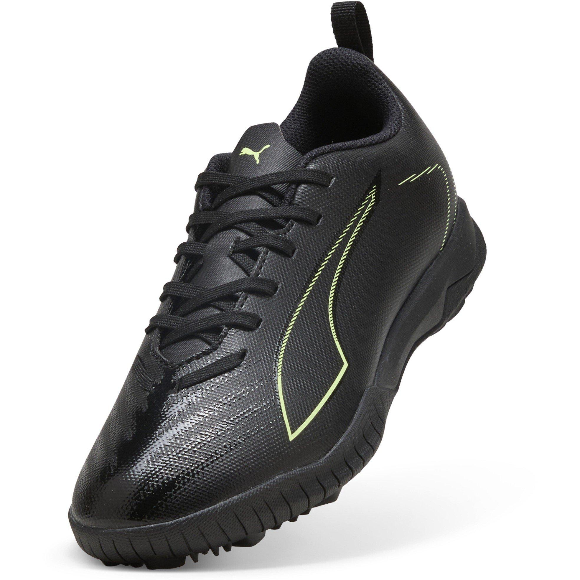 Blk-FL-GrnTrrn - Puma - Kids' Ultra 6 Play Astro Turf Football Boots - 6