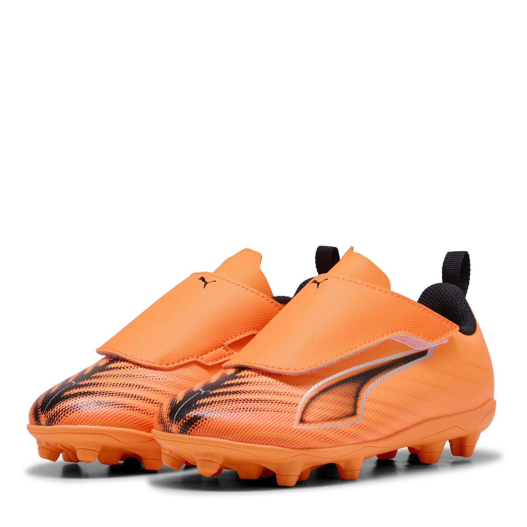 Heat Fire-Bla - Puma - Unisex Kids' Ultra 6 Play V Firm Ground Football Boots - 1