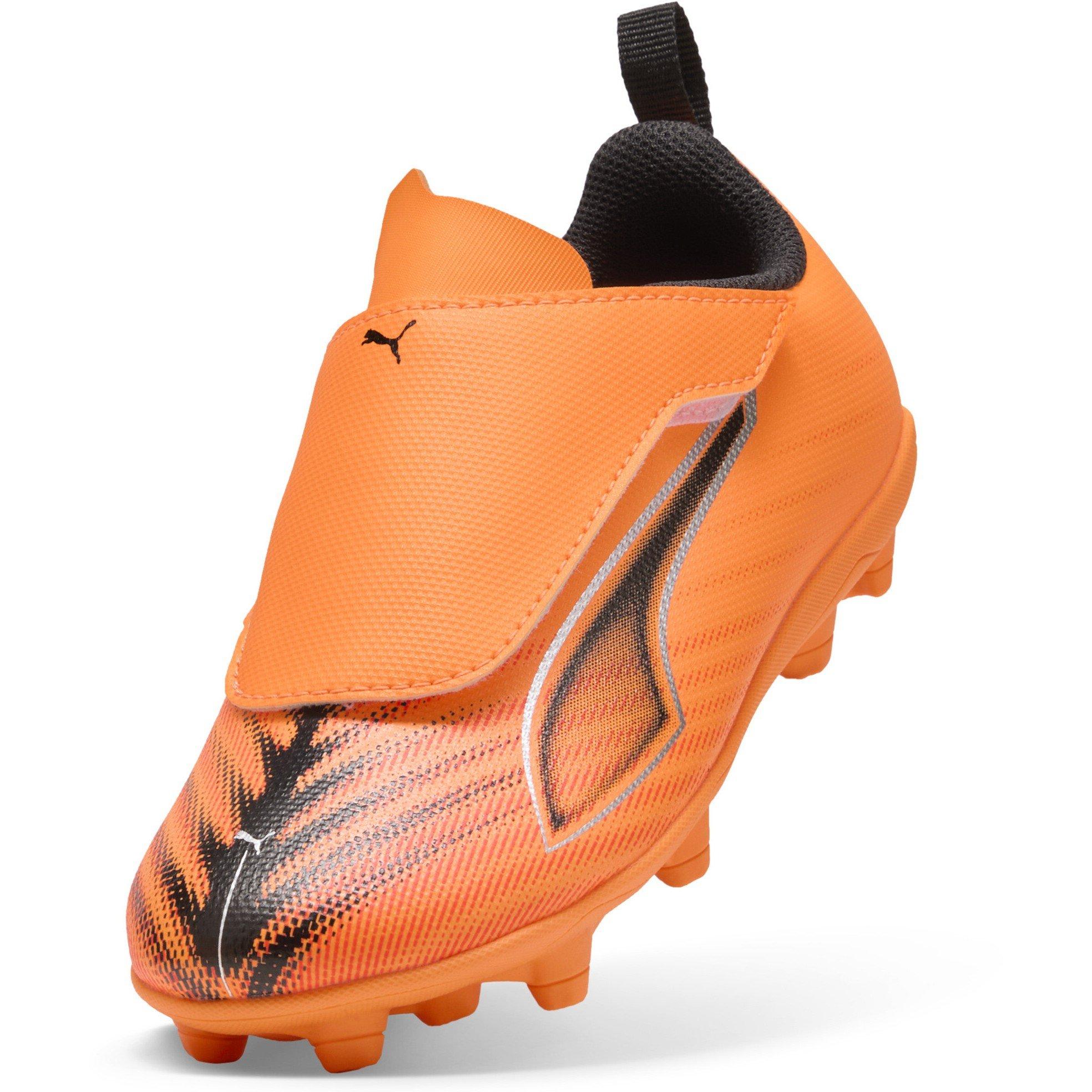 Heat Fire-Bla - Puma - Unisex Kids' Ultra 6 Play V Firm Ground Football Boots - 6