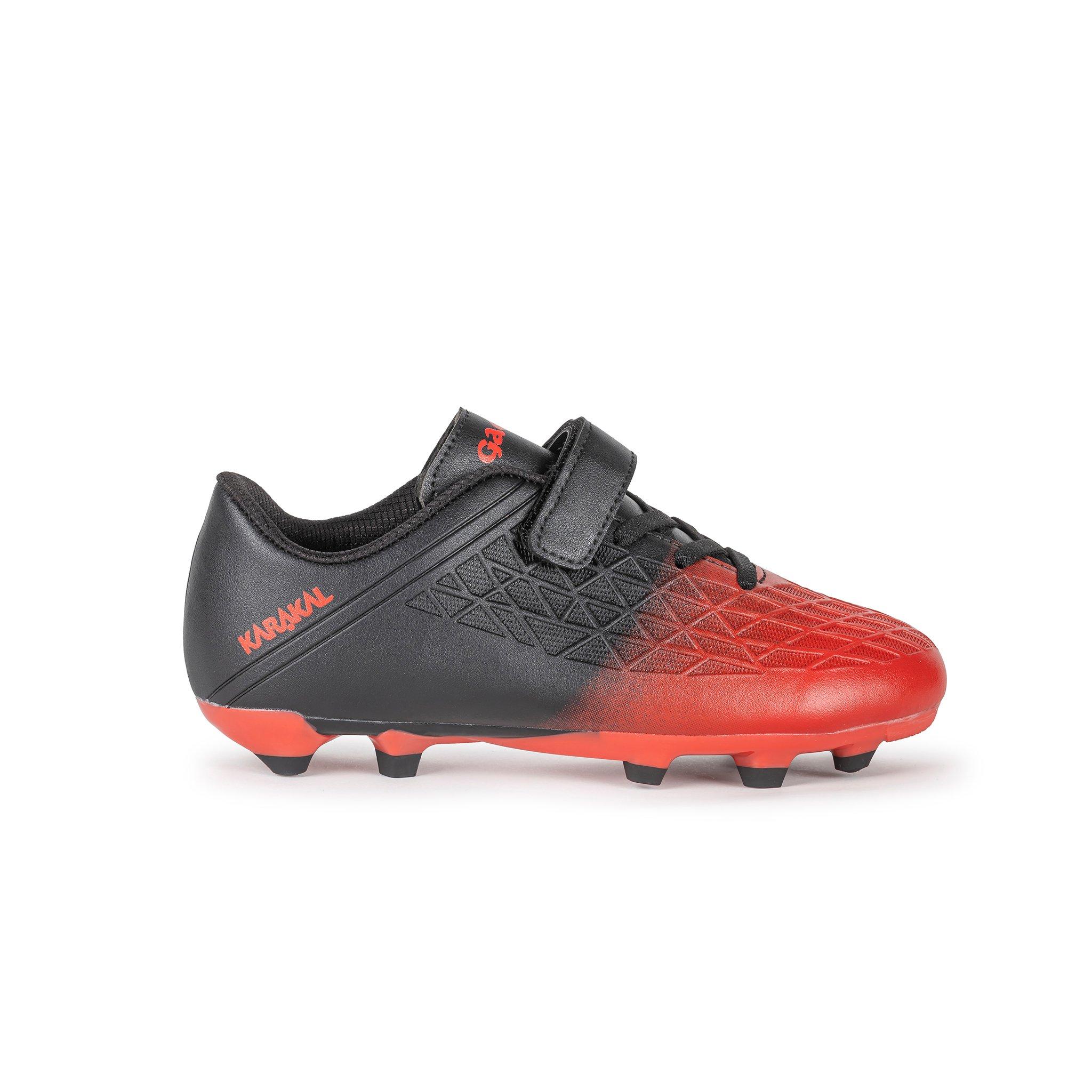 Black/Red - Karakal - Gaelic 3 Firm Ground Football Boots Child - 2