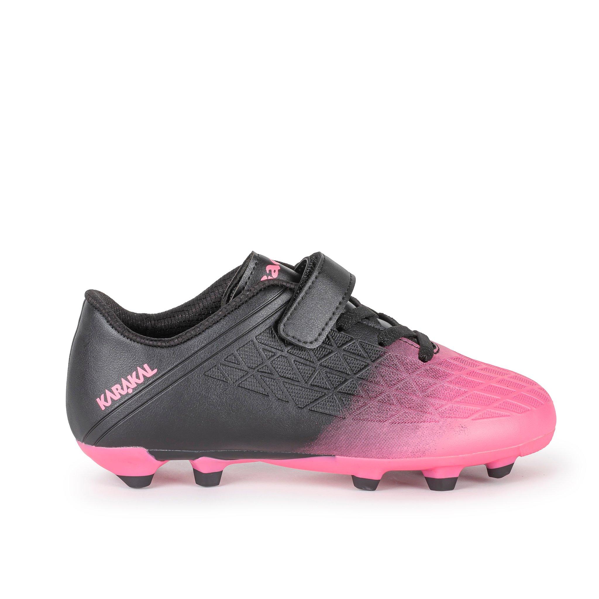 Black/Pink - Karakal - Gaelic 3 Firm Ground Football Boots Child - 2