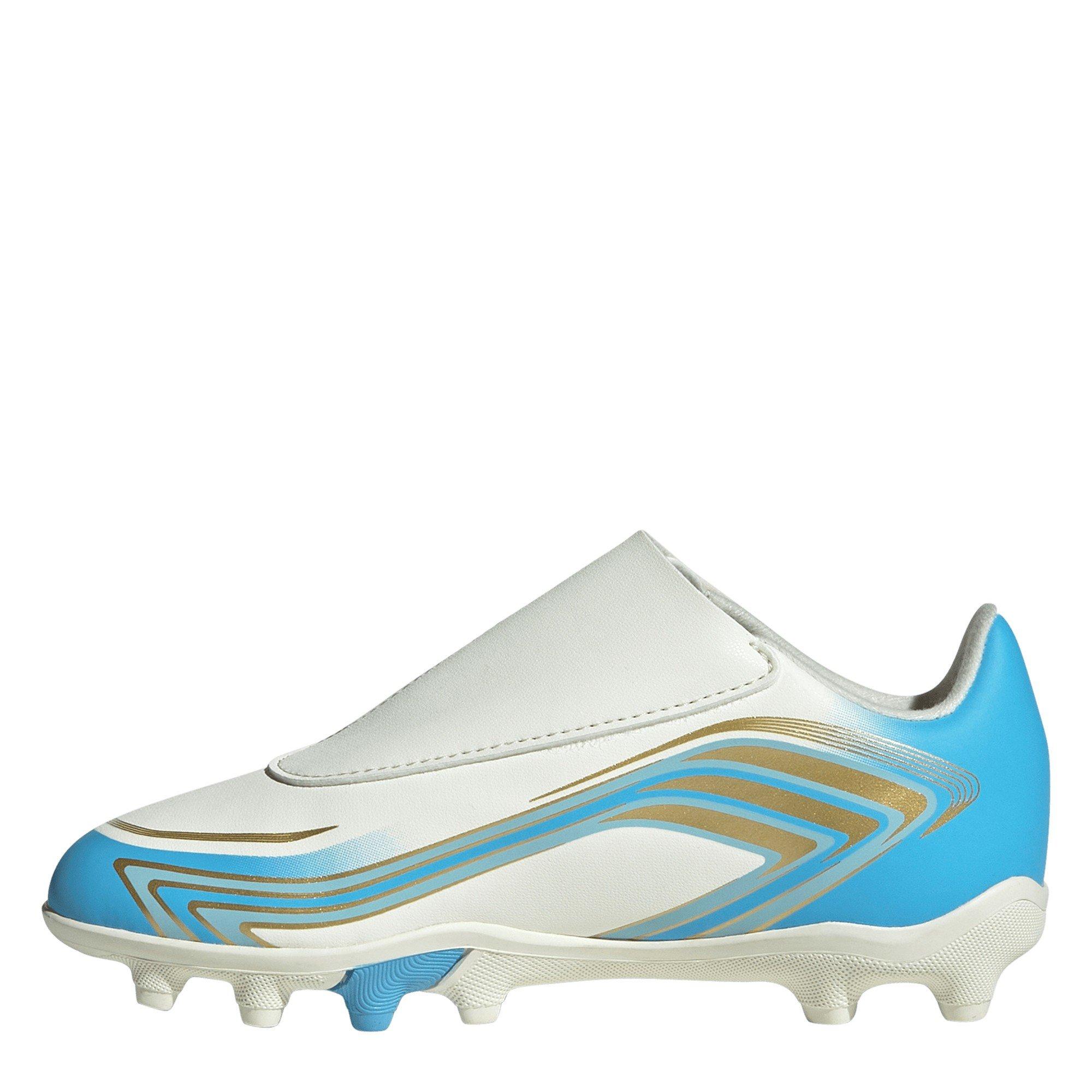 Creme/Blu/Gold - adidas - Adidas F50 .4 V FG Ch72 - 2