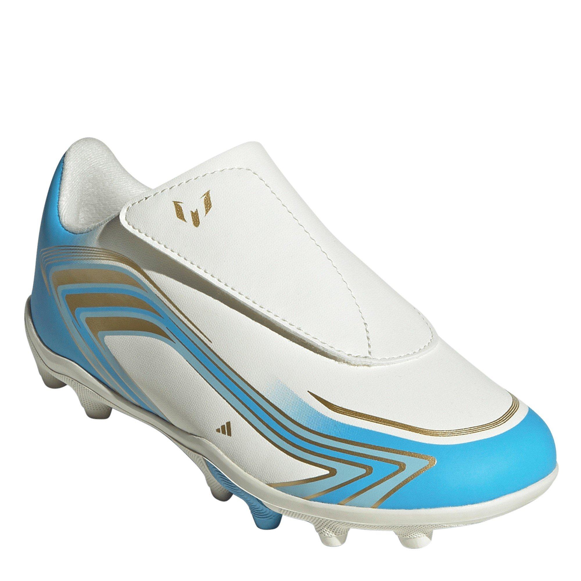 Creme/Blu/Gold - adidas - Adidas F50 .4 V FG Ch72 - 3