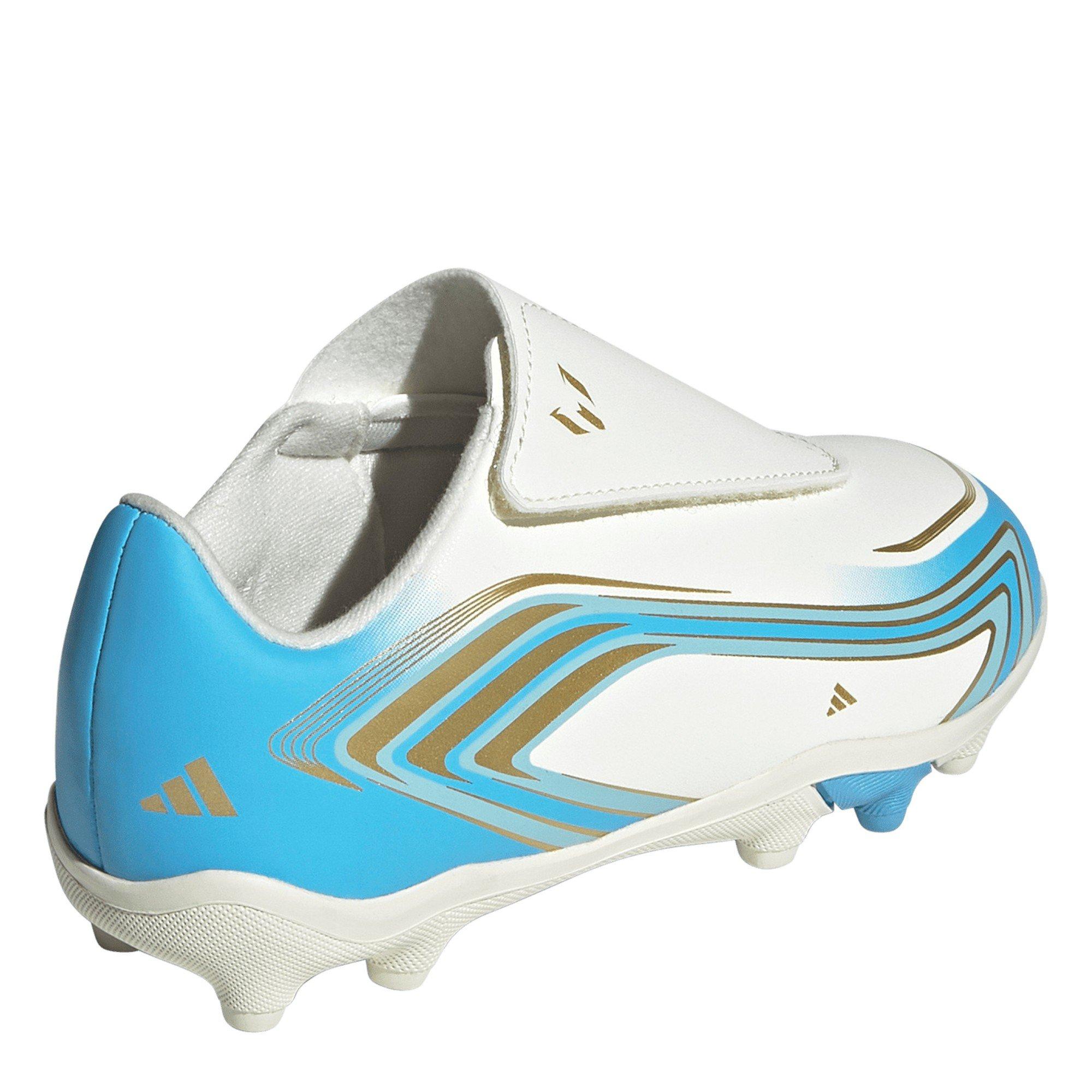 Creme/Blu/Gold - adidas - Adidas F50 .4 V FG Ch72 - 4