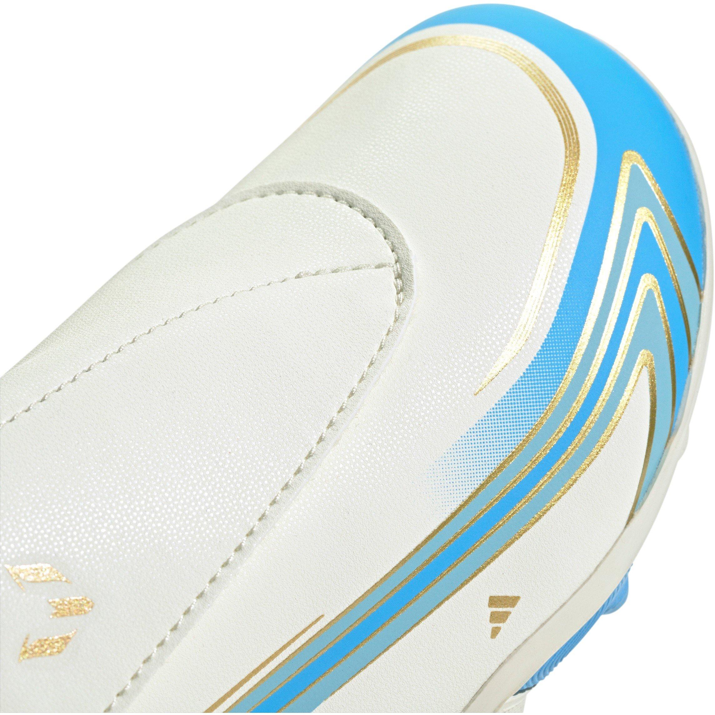 Creme/Blu/Gold - adidas - Adidas F50 .4 V FG Ch72 - 7