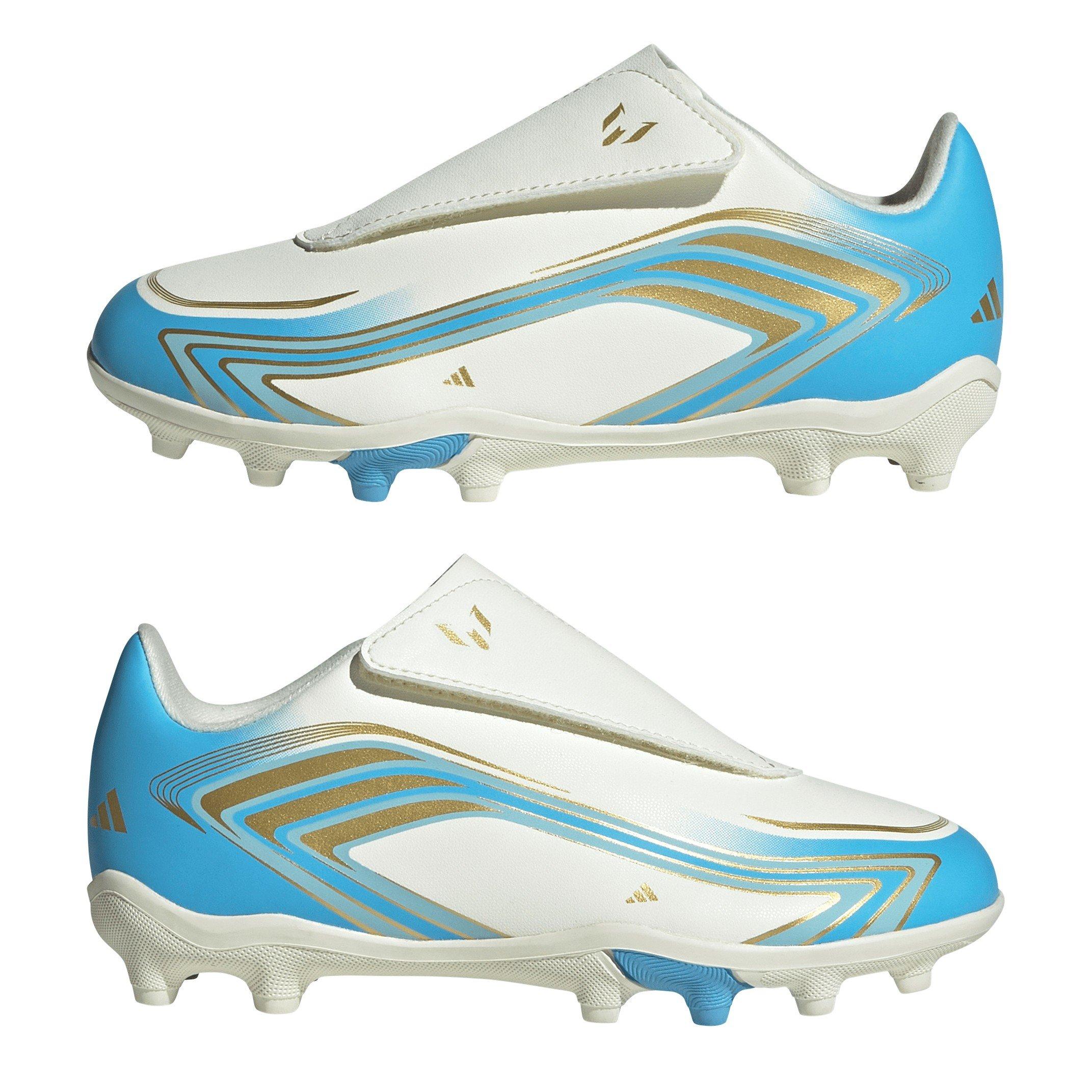Creme/Blu/Gold - adidas - Adidas F50 .4 V FG Ch72 - 9