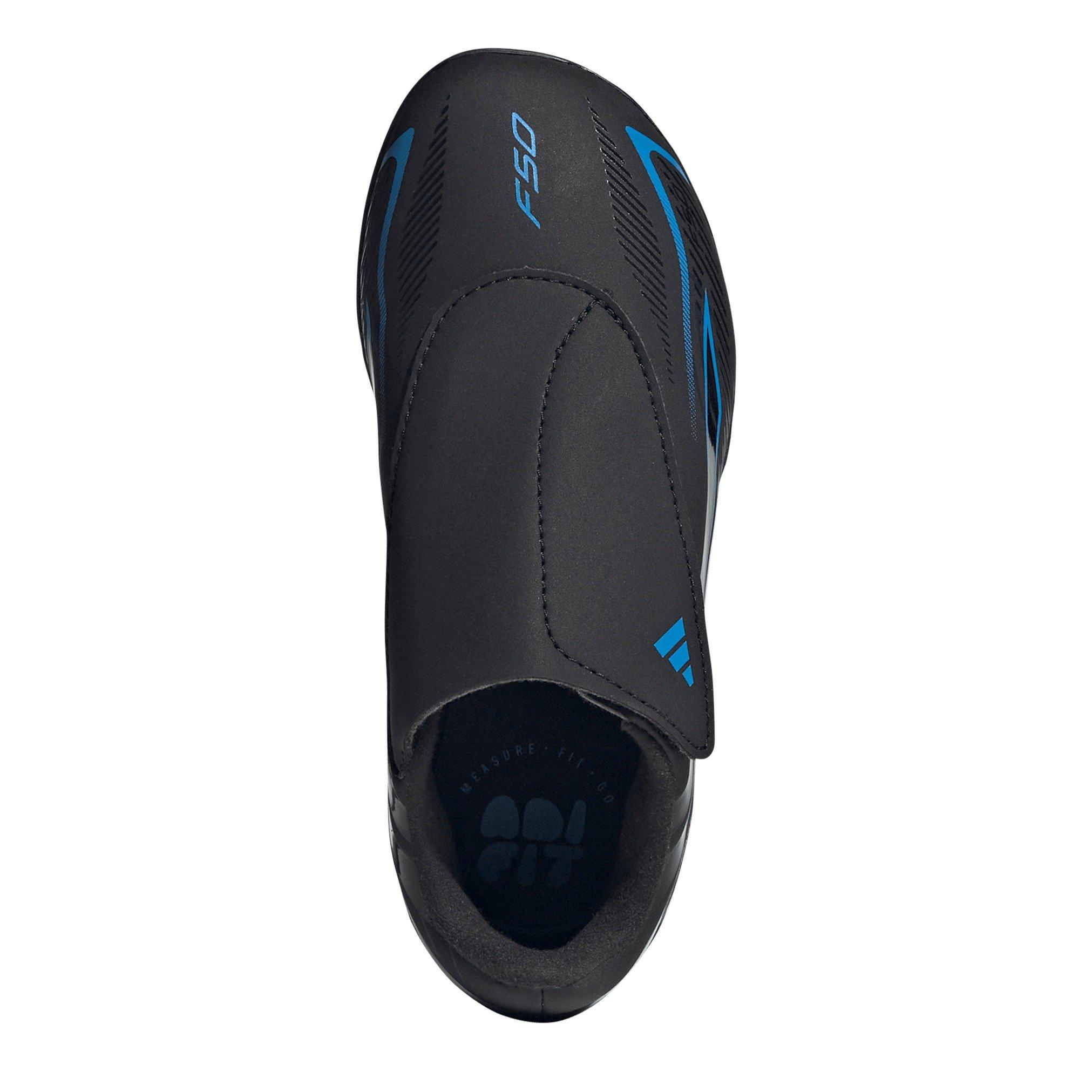 Black/Blue - adidas - Adidas F50 Childs Club Firm Ground Football Boots - 5
