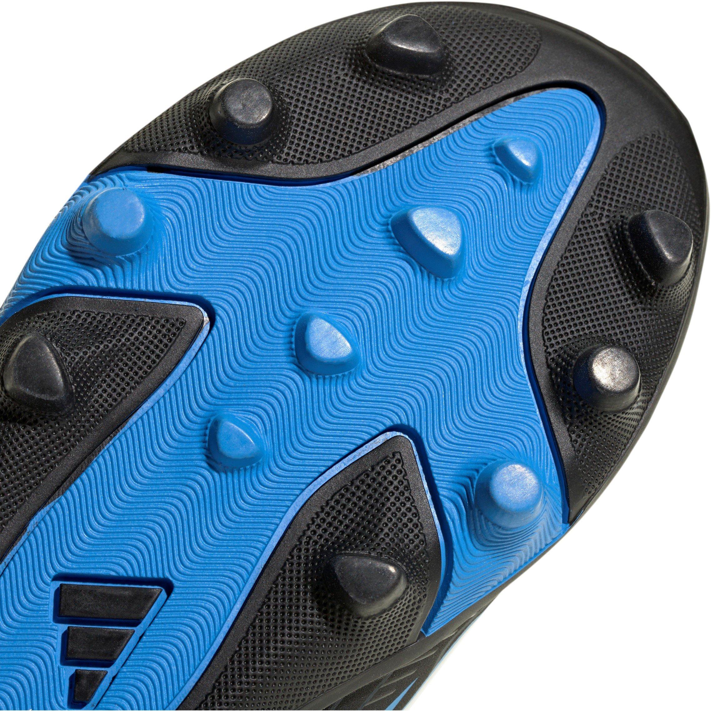 Black/Blue - adidas - Adidas F50 Childs Club Firm Ground Football Boots - 8