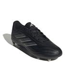 Negro/Gris - adidas - Copa Pure II.3 Firm Ground Boots Childrens - 3