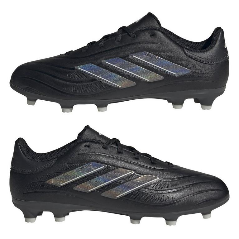 Negro/Gris - adidas - Copa Pure II.3 Firm Ground Boots Childrens - 9