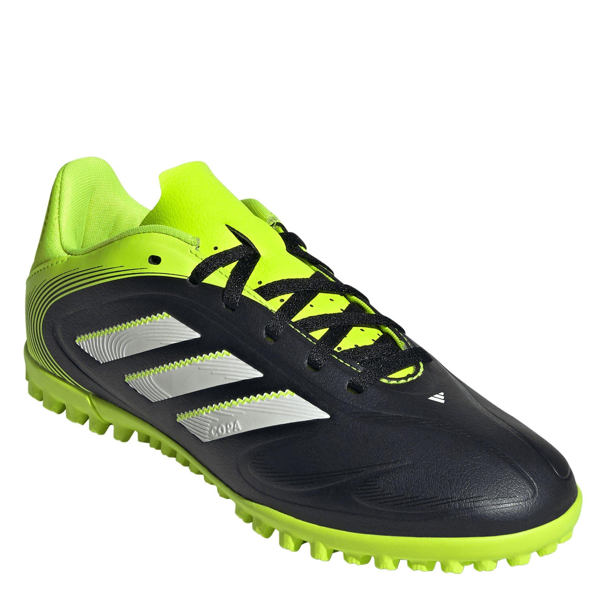 Schwarz/Zitrone - adidas - Copa Pure 3 Club Childrens Astro Turf Football Boots - 3