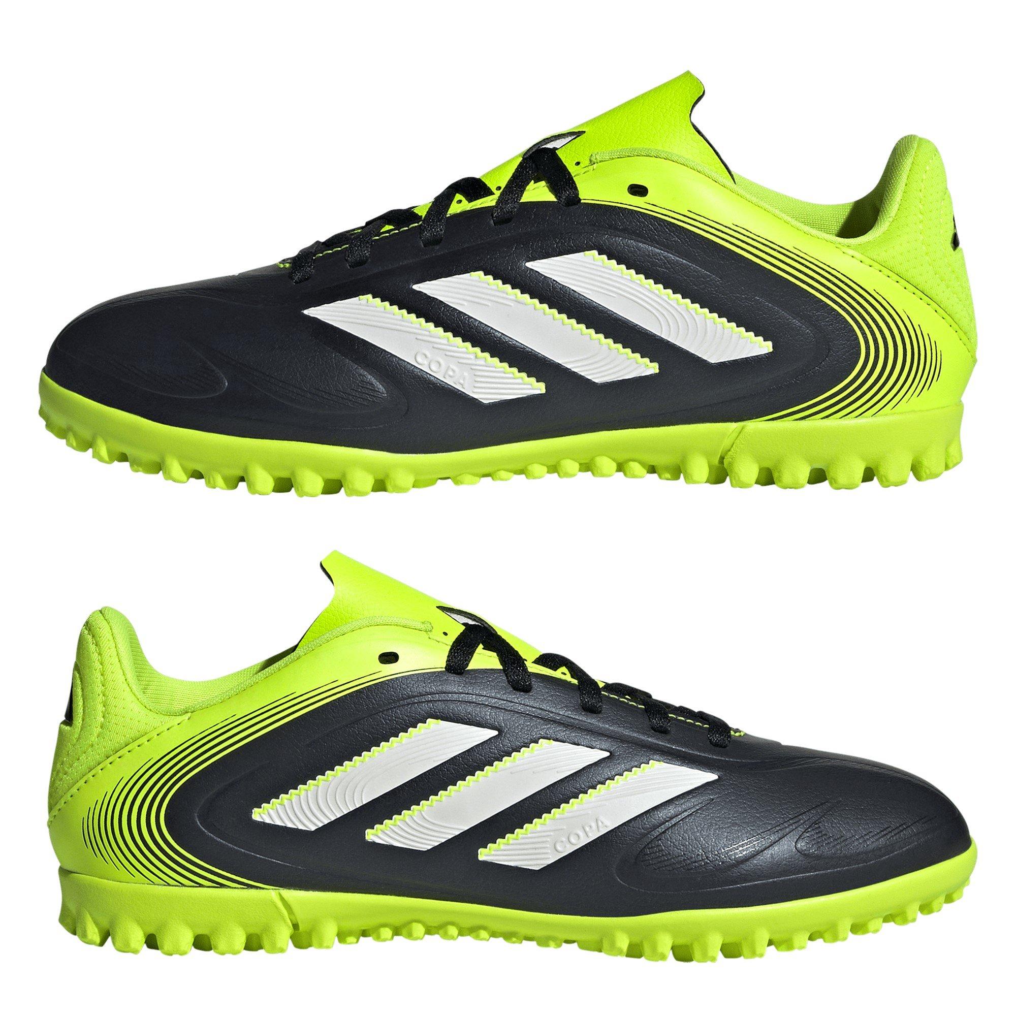 Schwarz/Zitrone - adidas - Copa Pure 3 Club Childrens Astro Turf Football Boots - 9