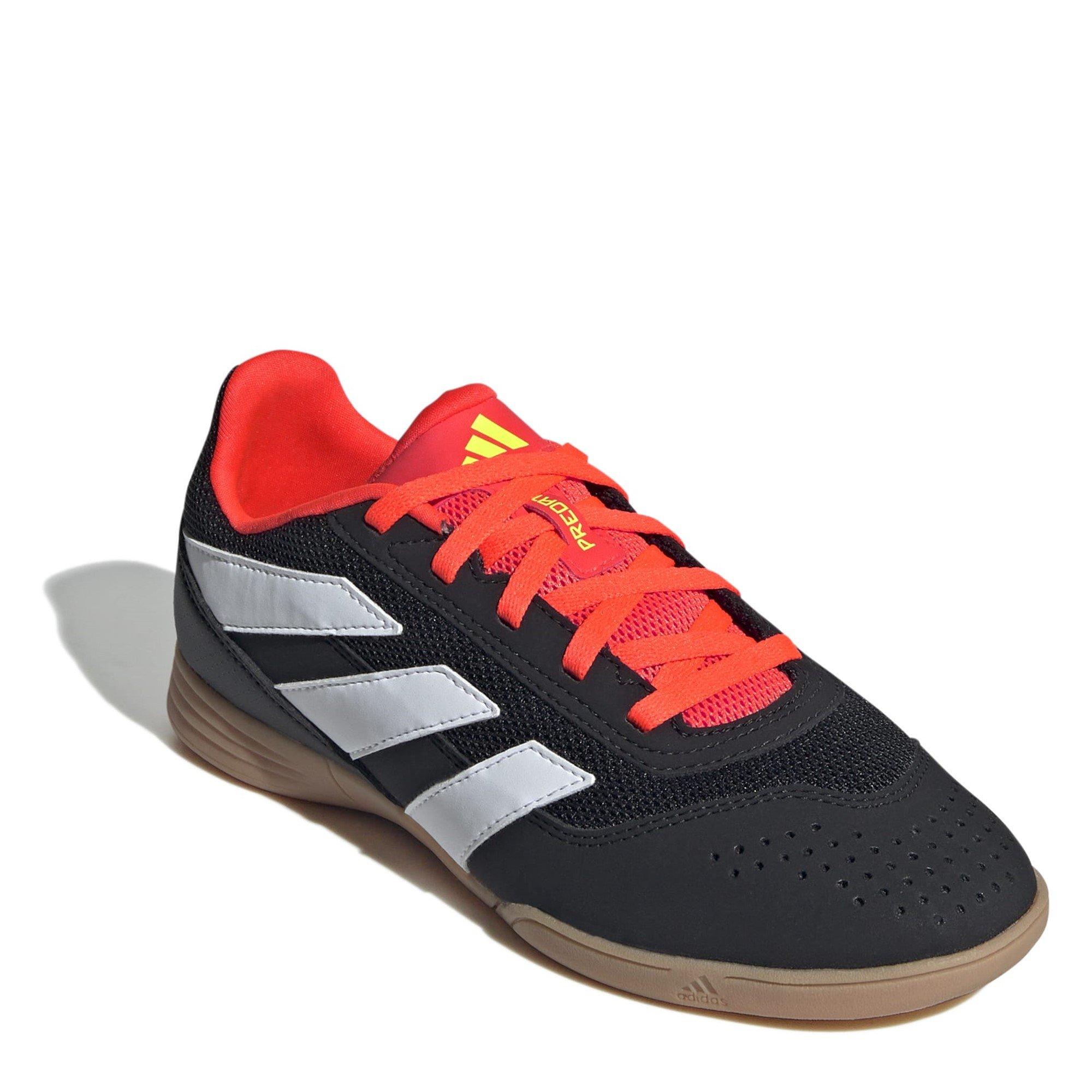 Schwarz/Weiß/Rot - adidas - Predator 24 Club Childrens Indoor Football Sala Boots - 3