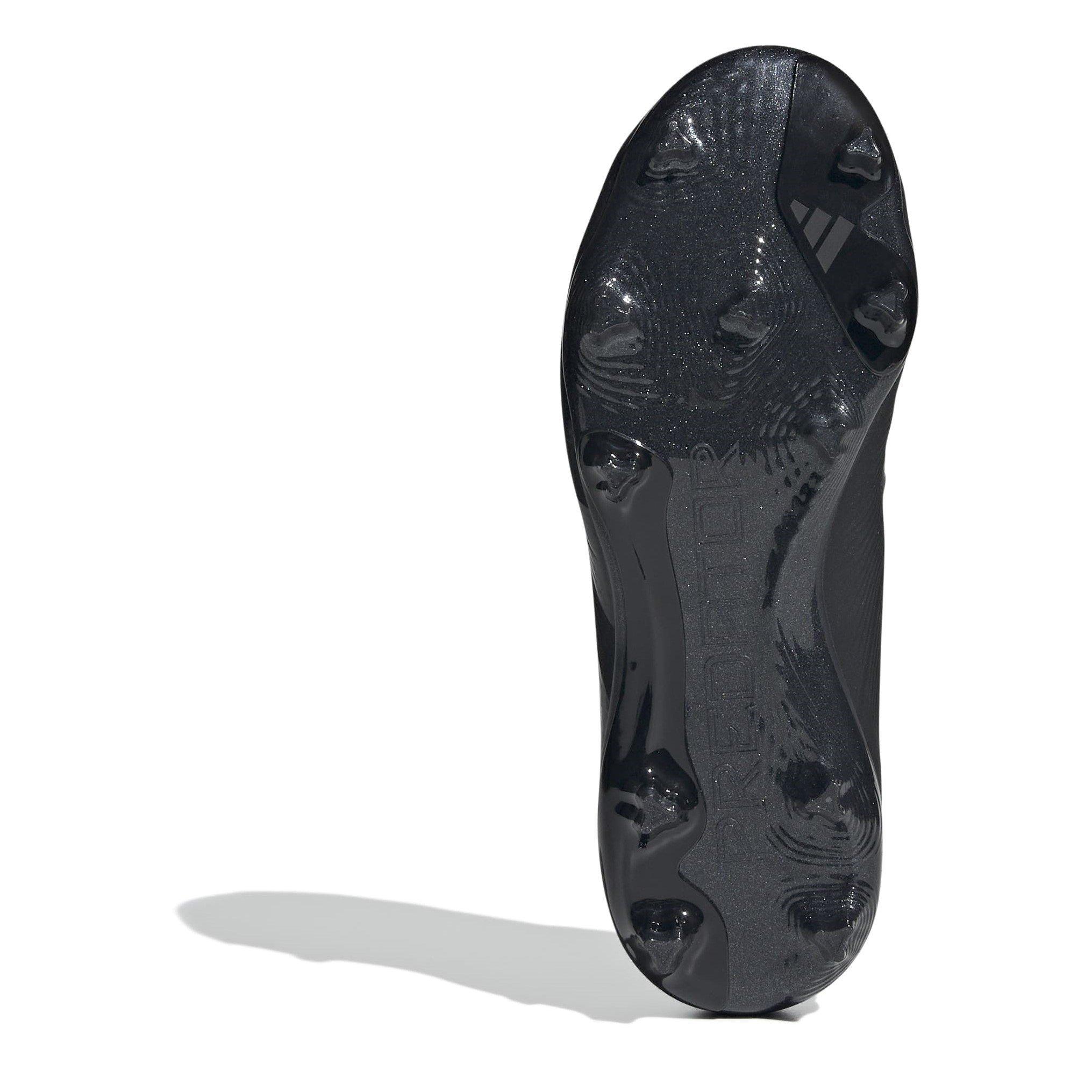 Nero/Grigio - adidas - Predator 24 Elite Children Firm Ground Football Boots - 6