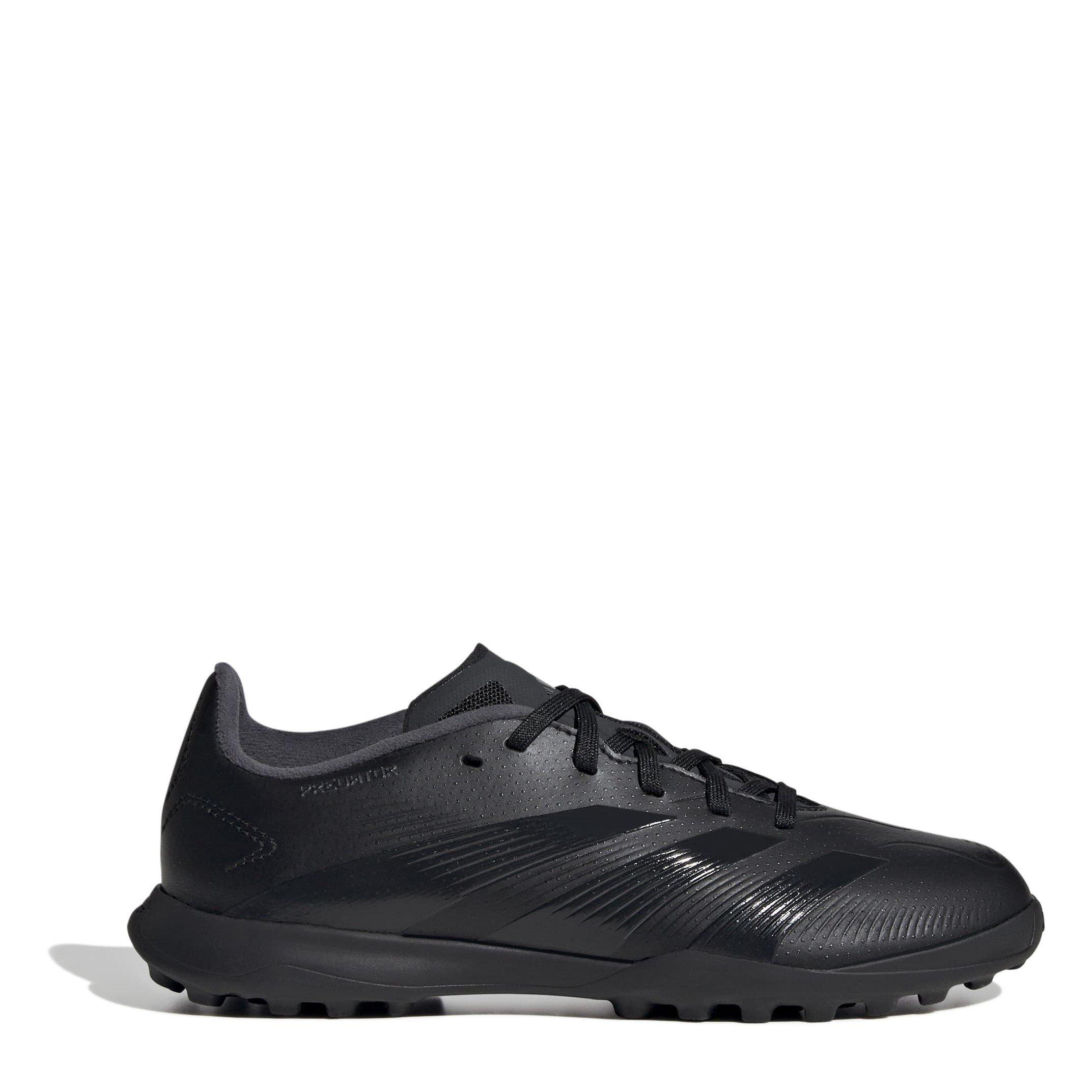 Black/Grey - adidas - Predator 24 League Children's Astro Turf Football Boots - 1