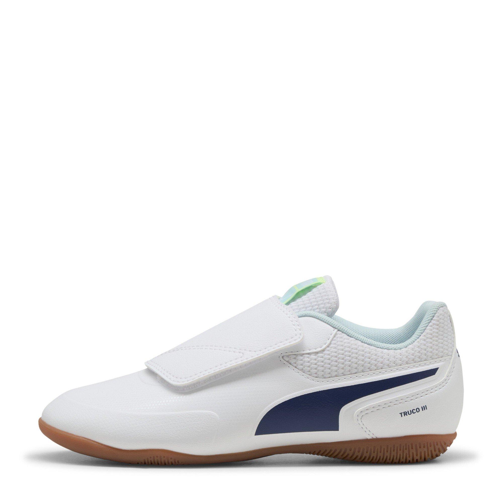 White-Aqua-Fi - Puma - Unisex Kids' Truco III V Indoor Football Boots - 2