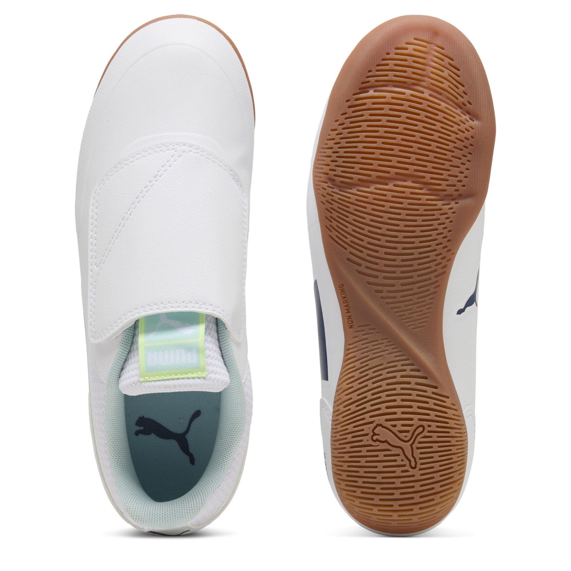 White-Aqua-Fi - Puma - Unisex Kids' Truco III V Indoor Football Boots - 3