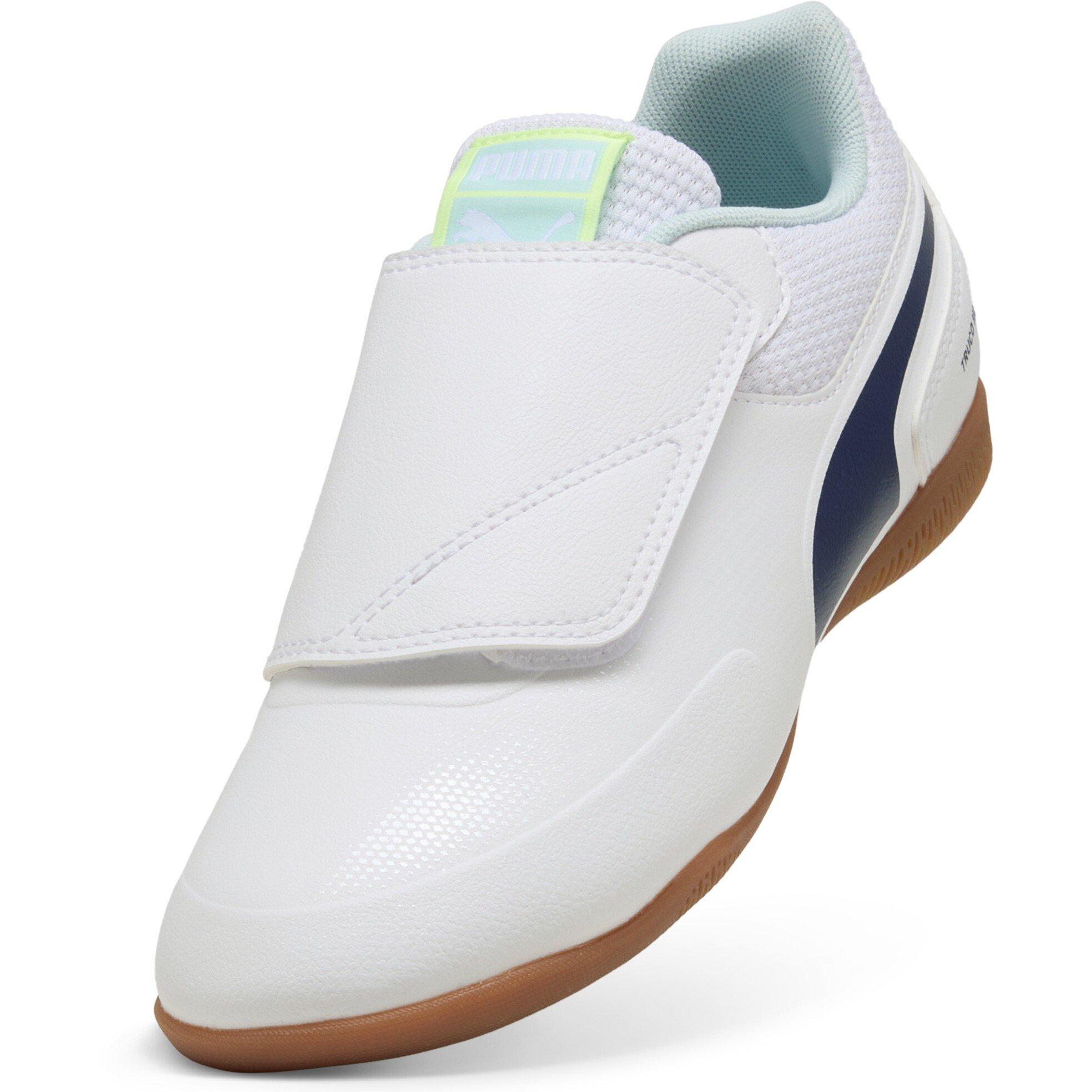 White-Aqua-Fi - Puma - Unisex Kids' Truco III V Indoor Football Boots - 6
