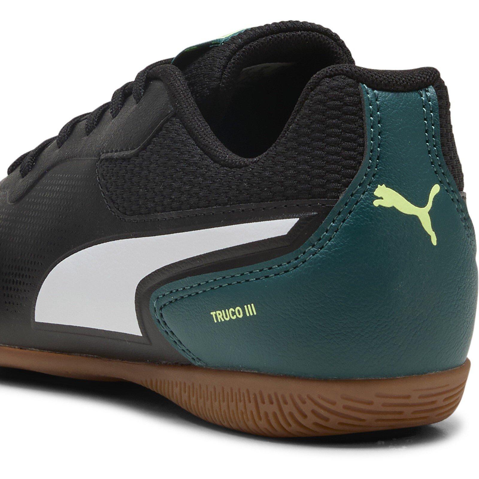Black-Fizzy L - Puma - Unisex Kids' Truco III Indoor Football Boots - 5