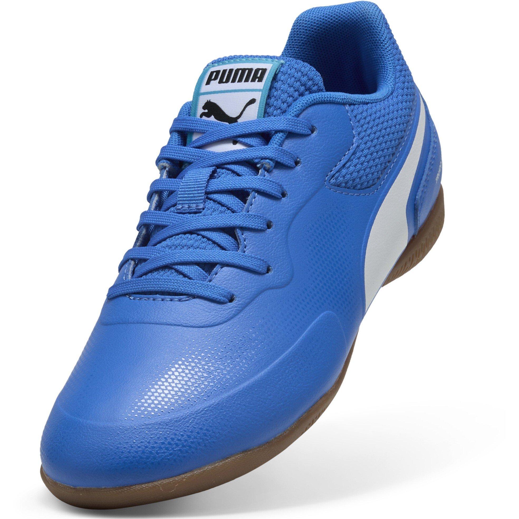 ltrBl-Wht-SpdBl - Puma - Unisex Kids' Truco III Indoor Football Boots - 6