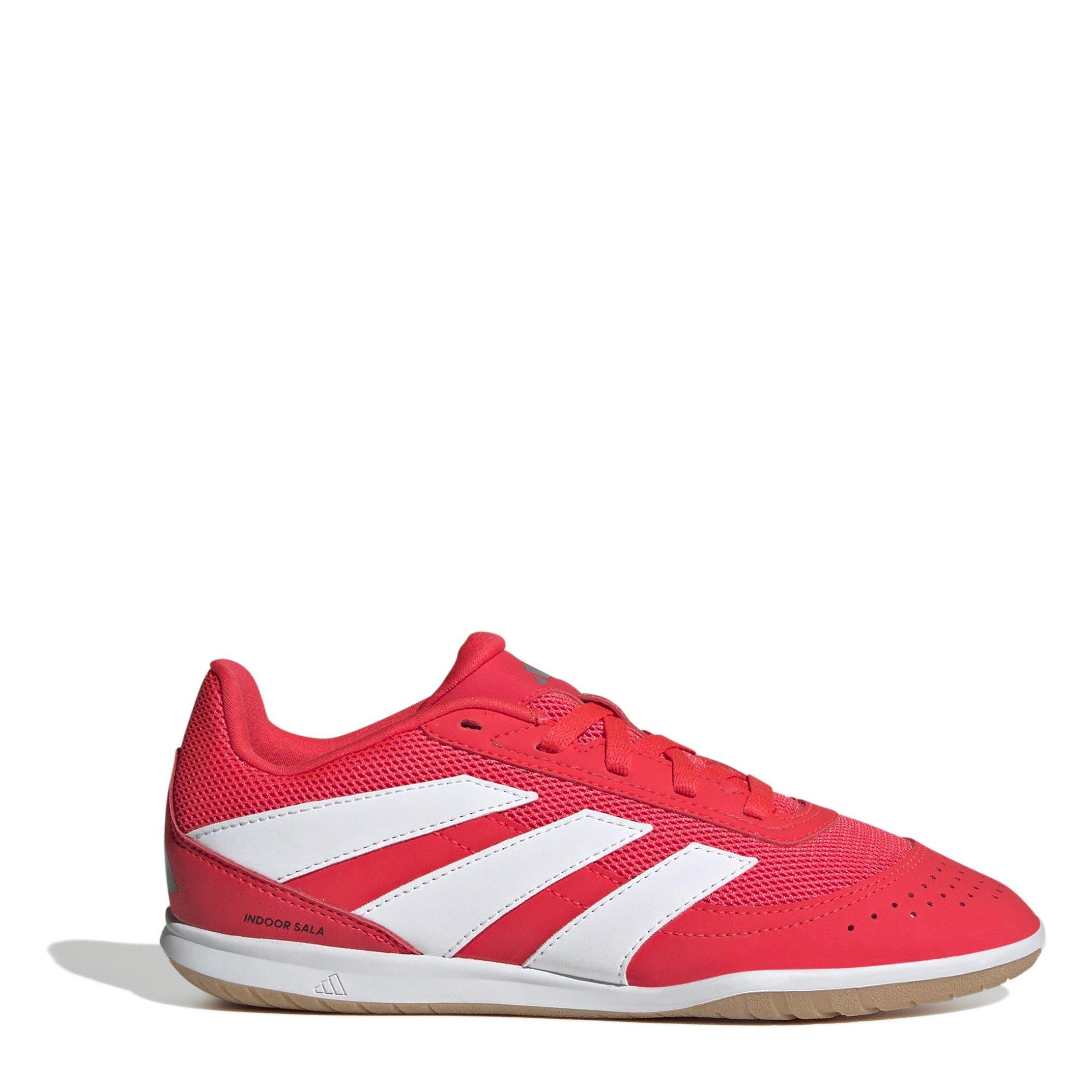 Vermelho/Branco - adidas - Predator League Childrens Indoor Football Boots - 1