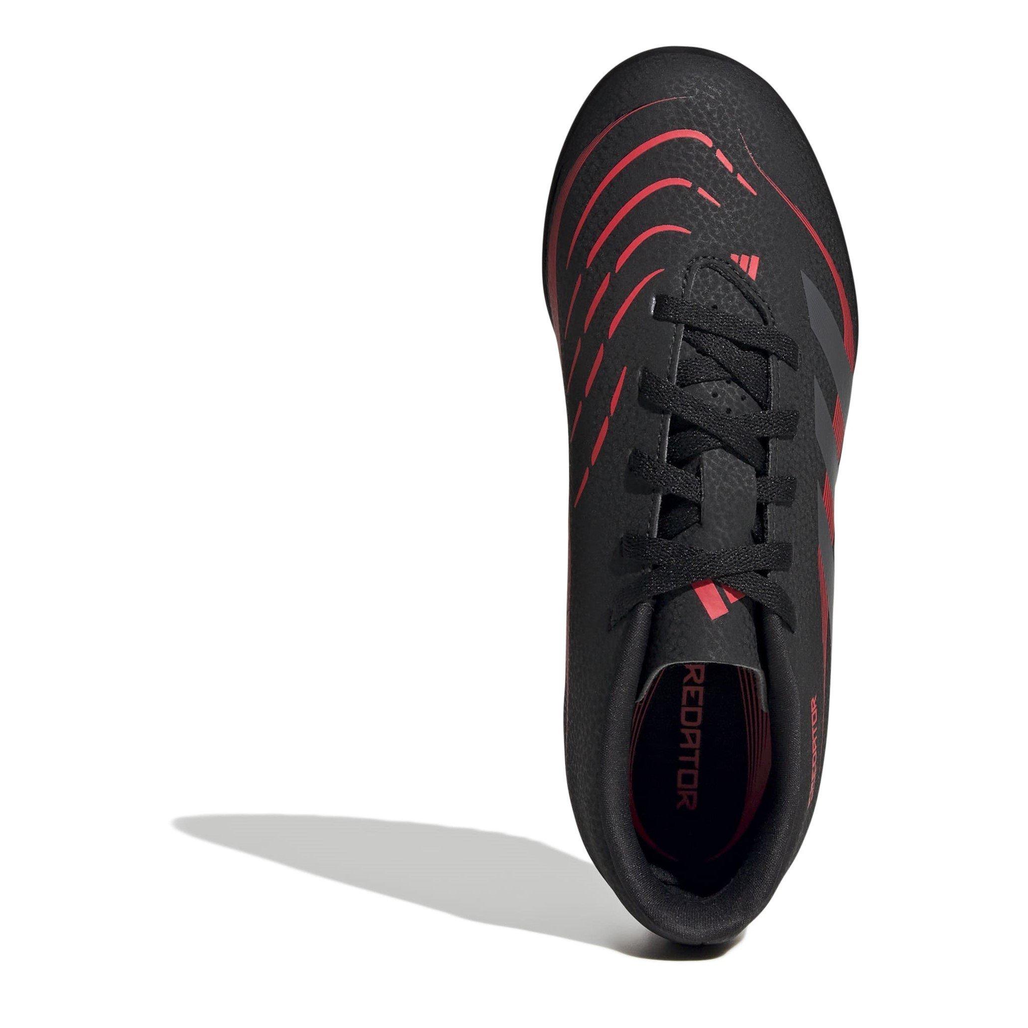 Schwarz/Grau - adidas - Predator Club Childrens Astro Turf Football Boots - 5