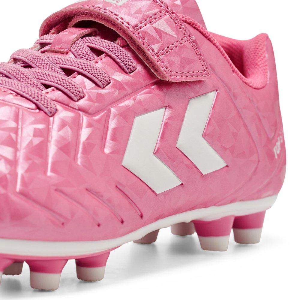 Aurora Pink - Hummel - Top Star  Firm Ground Football Boots Child - 3
