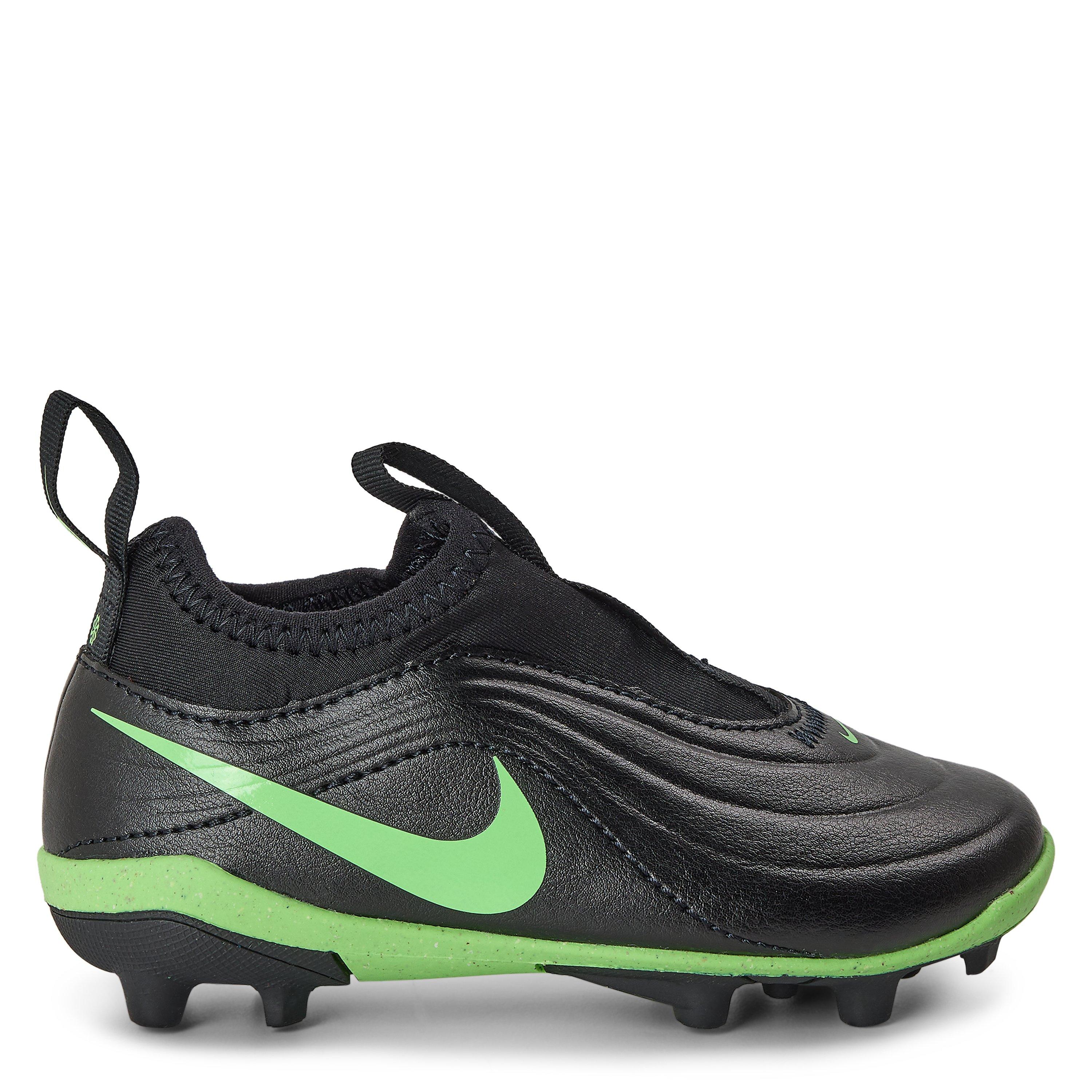 Black/Green - Nike - Kids' Tiempo Club Firm Ground Football Boot - 1