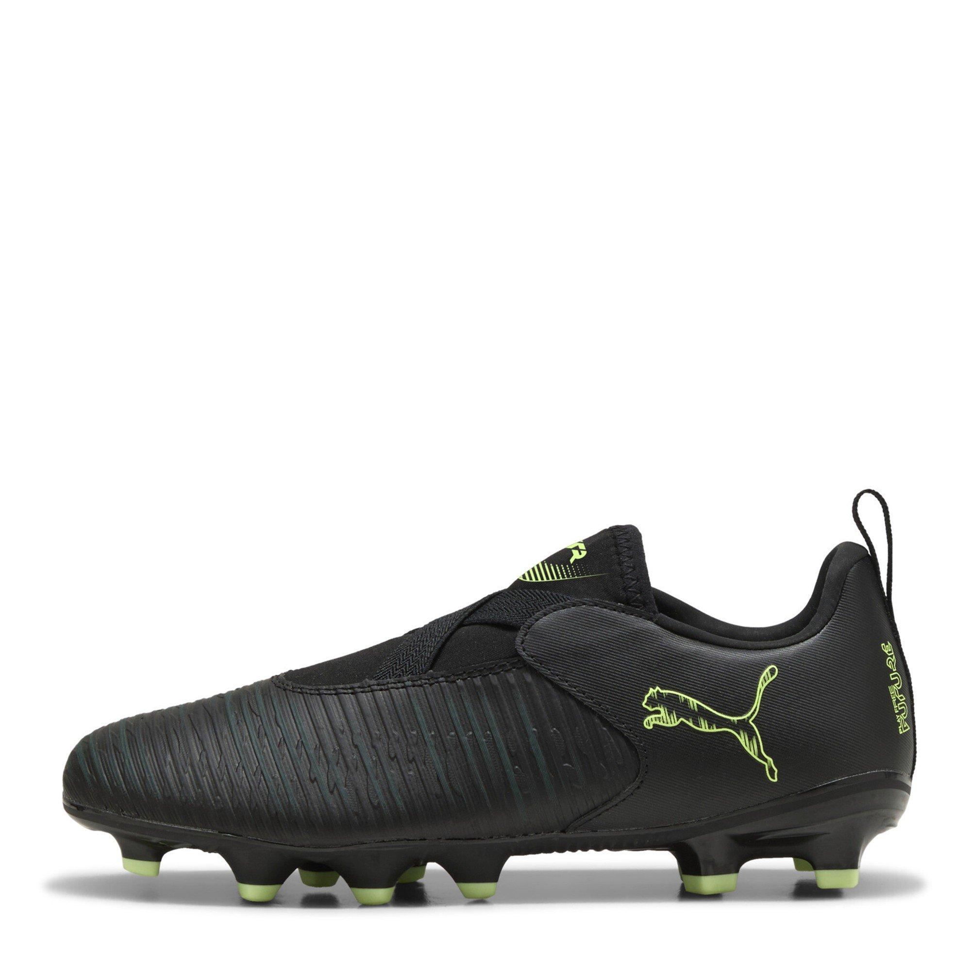 Black-Fizzy L - Puma - Unisex Kids' Future 8 Match LL Firm Ground Football Boots - 2