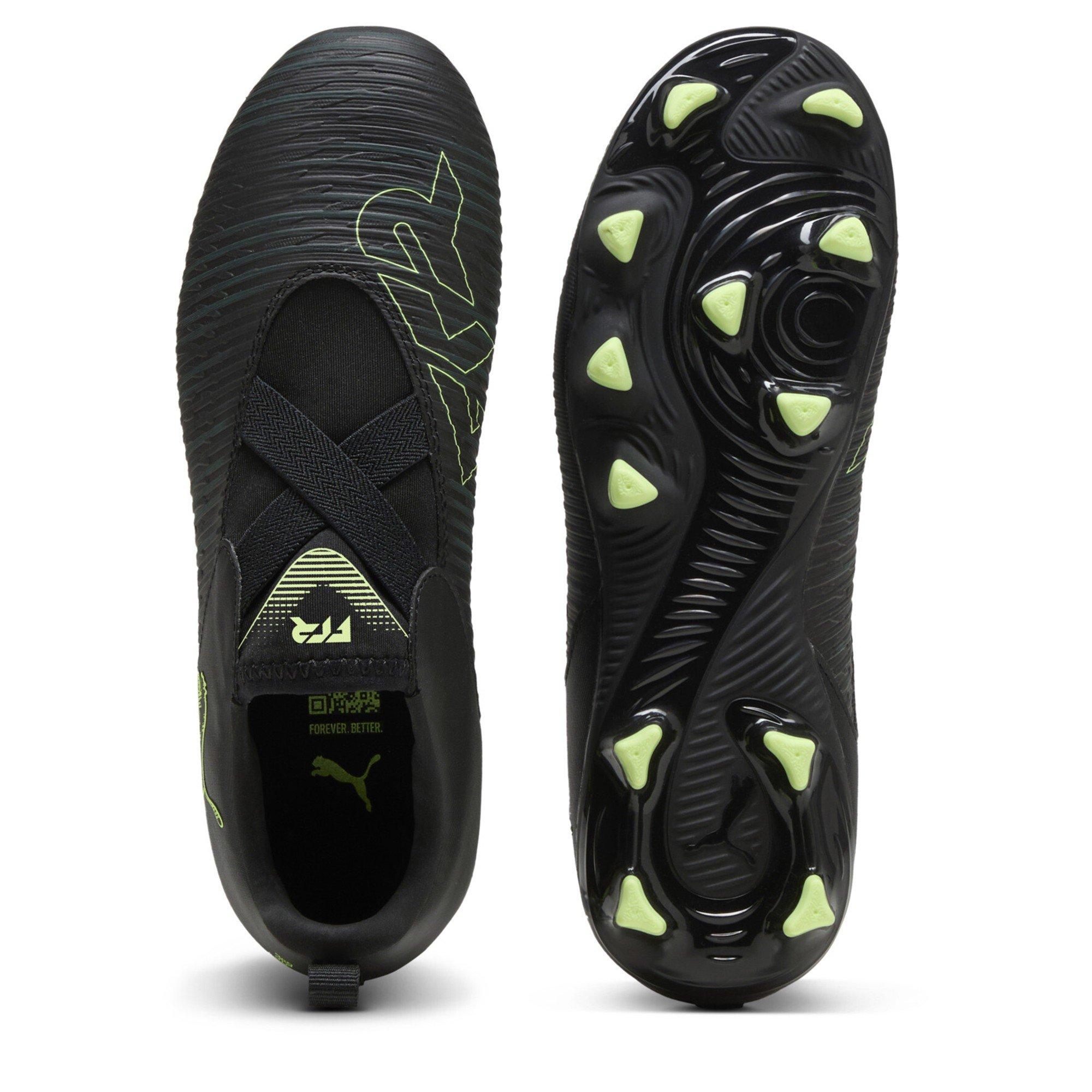 Black-Fizzy L - Puma - Unisex Kids' Future 8 Match LL Firm Ground Football Boots - 3