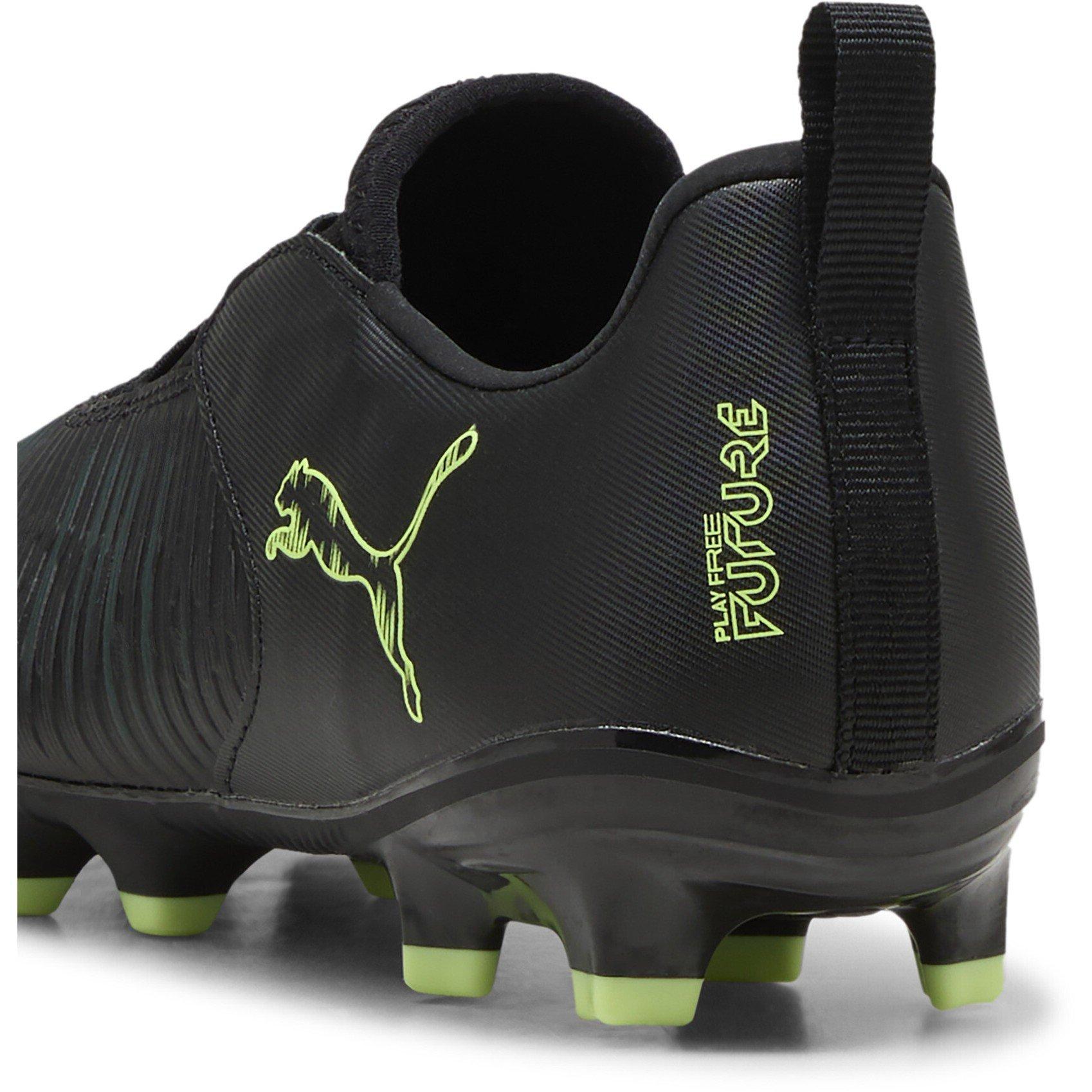 Black-Fizzy L - Puma - Unisex Kids' Future 8 Match LL Firm Ground Football Boots - 5