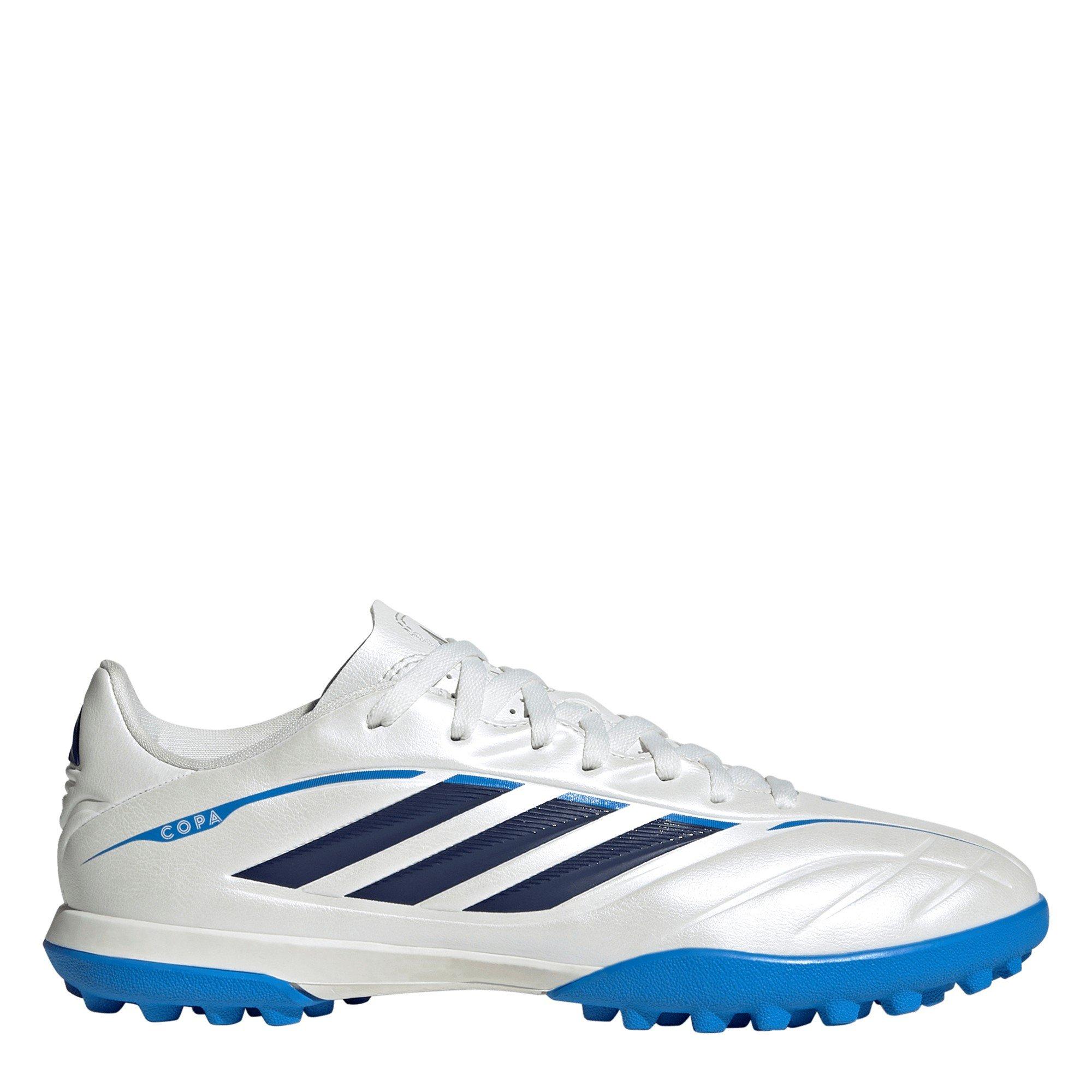 Wht/Blk/Blu - adidas - Copa Pure IV Club Turf Football Boots Kids - 1