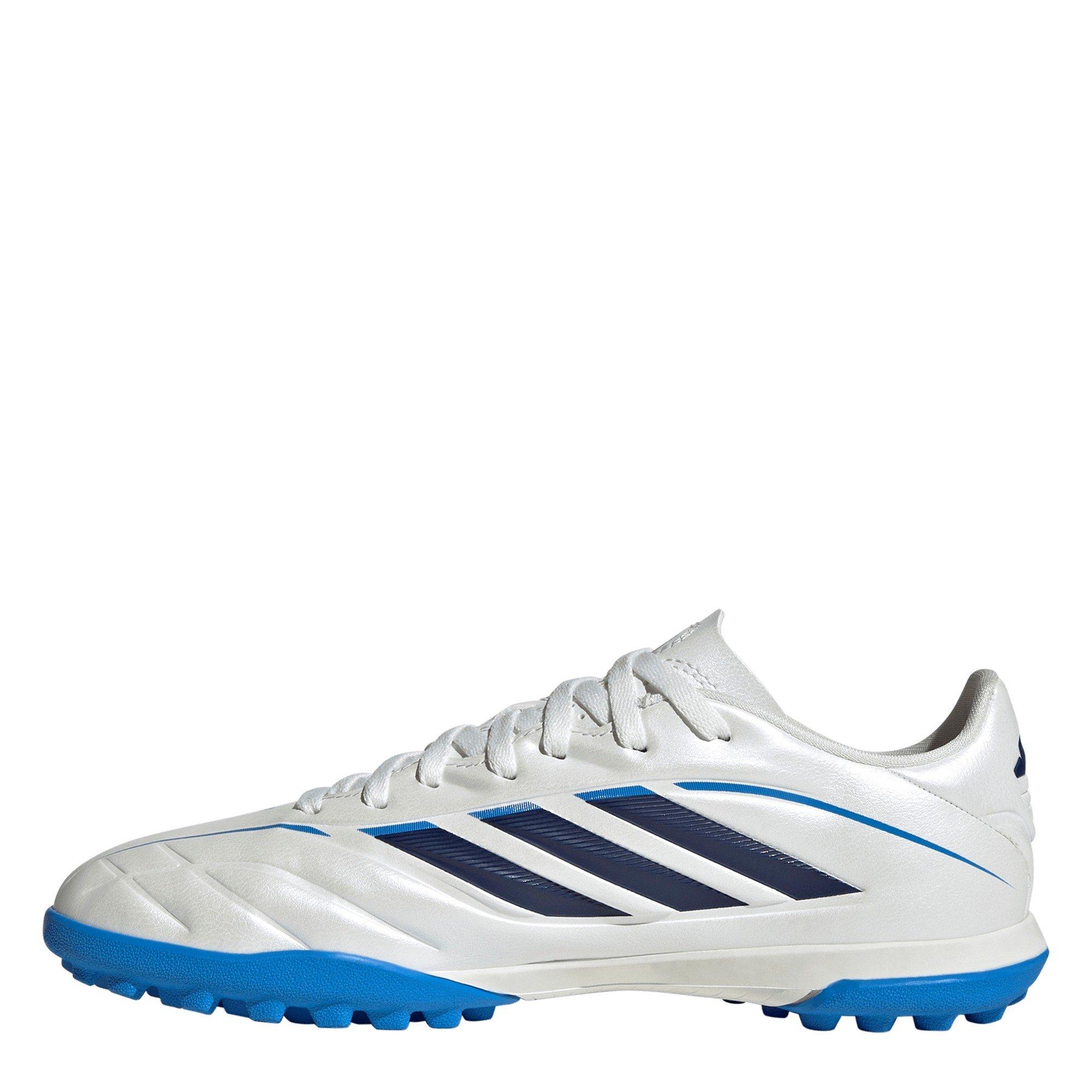 Bianco/Nero/Azzurro - adidas - Copa Pure IV Club Turf Football Boots Kids - 2