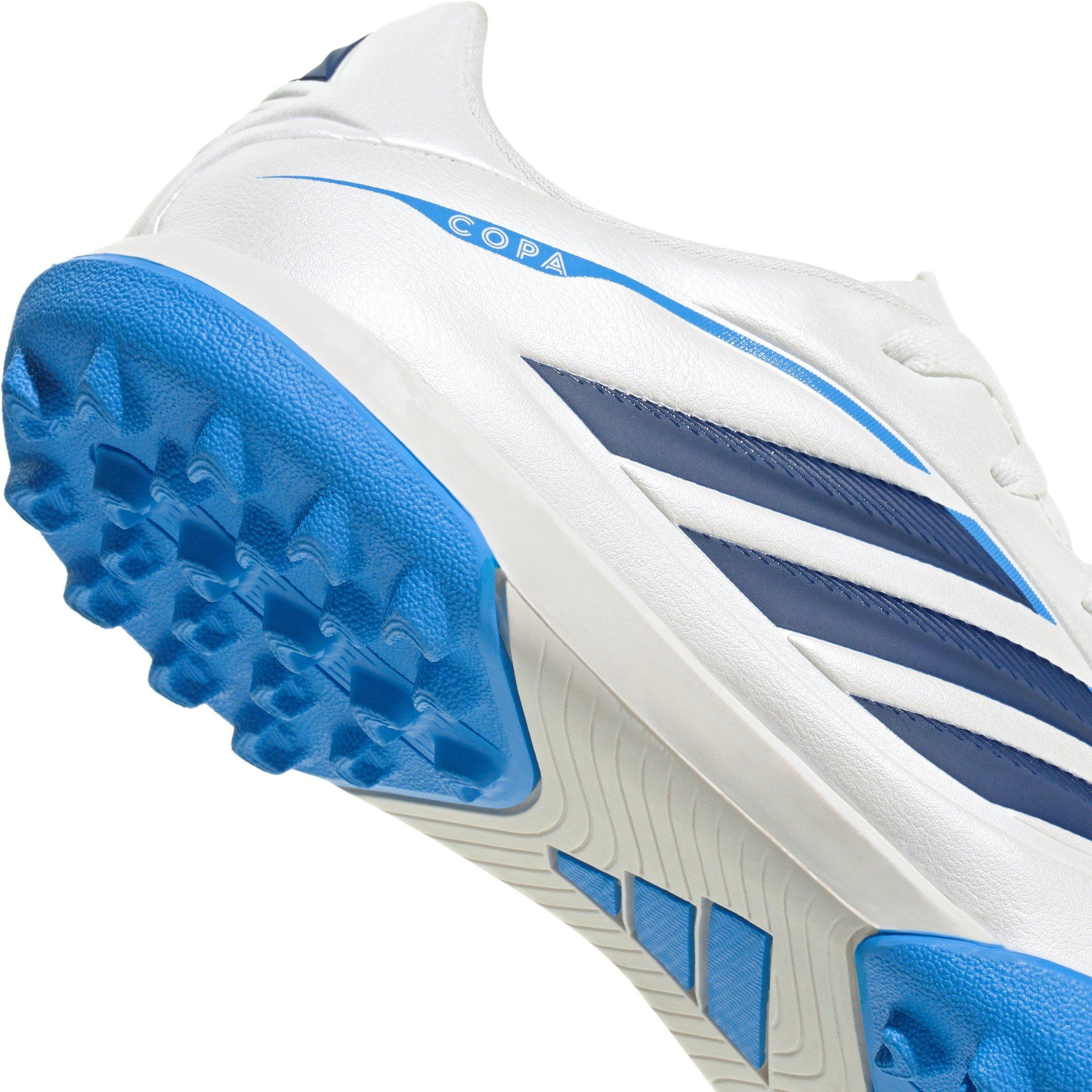 Bianco/Nero/Azzurro - adidas - Copa Pure IV Club Turf Football Boots Kids - 7