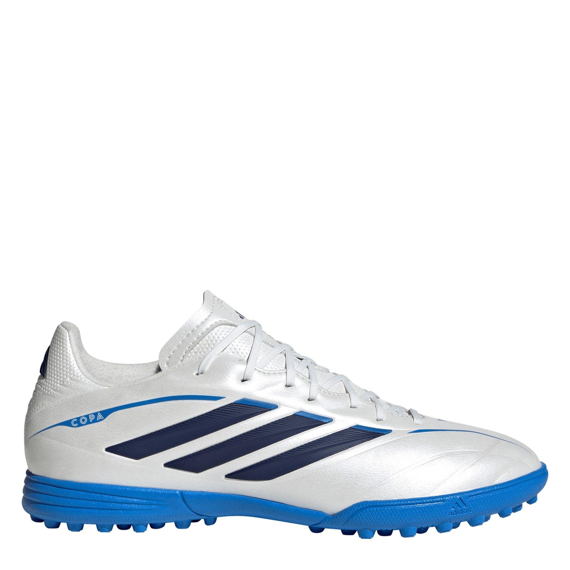 Bianco/Nero/Azzurro - adidas - Copa Pure IV League Turf Football Shoes Kids - 1
