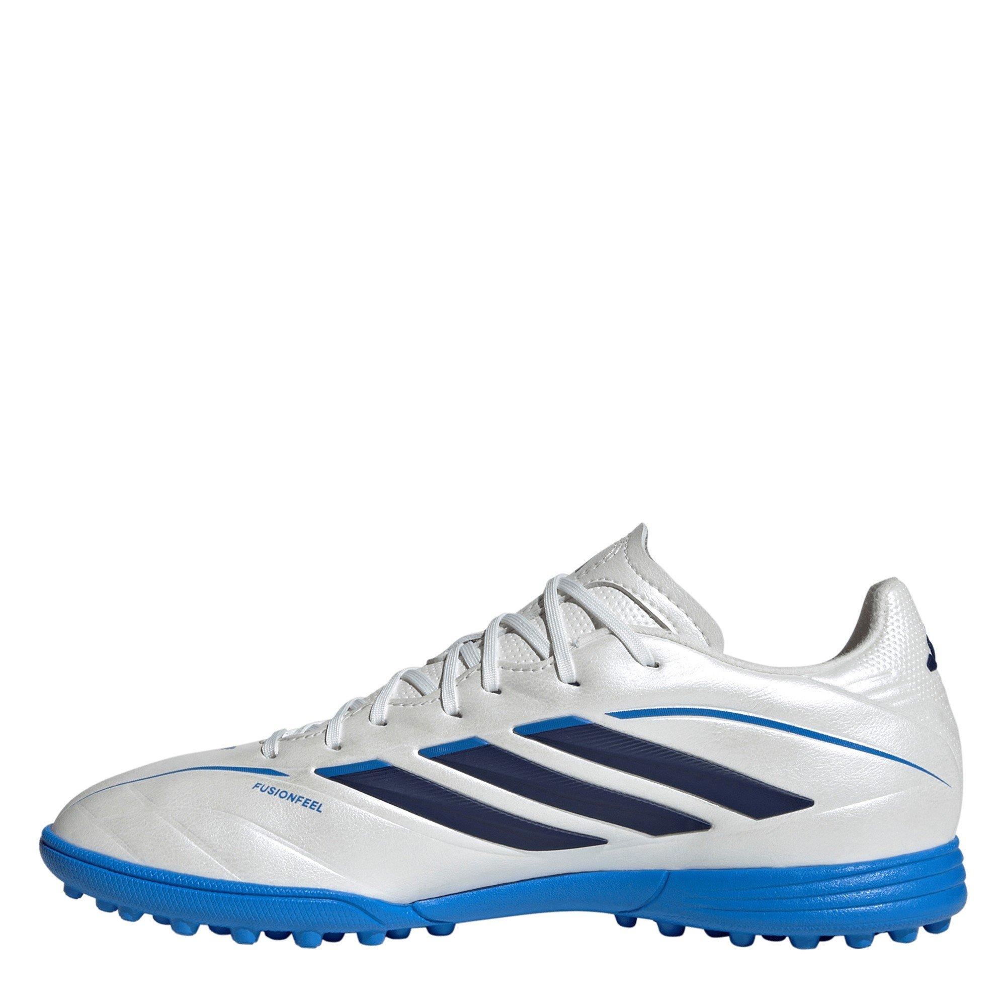 Bianco/Nero/Azzurro - adidas - Copa Pure IV League Turf Football Shoes Kids - 2