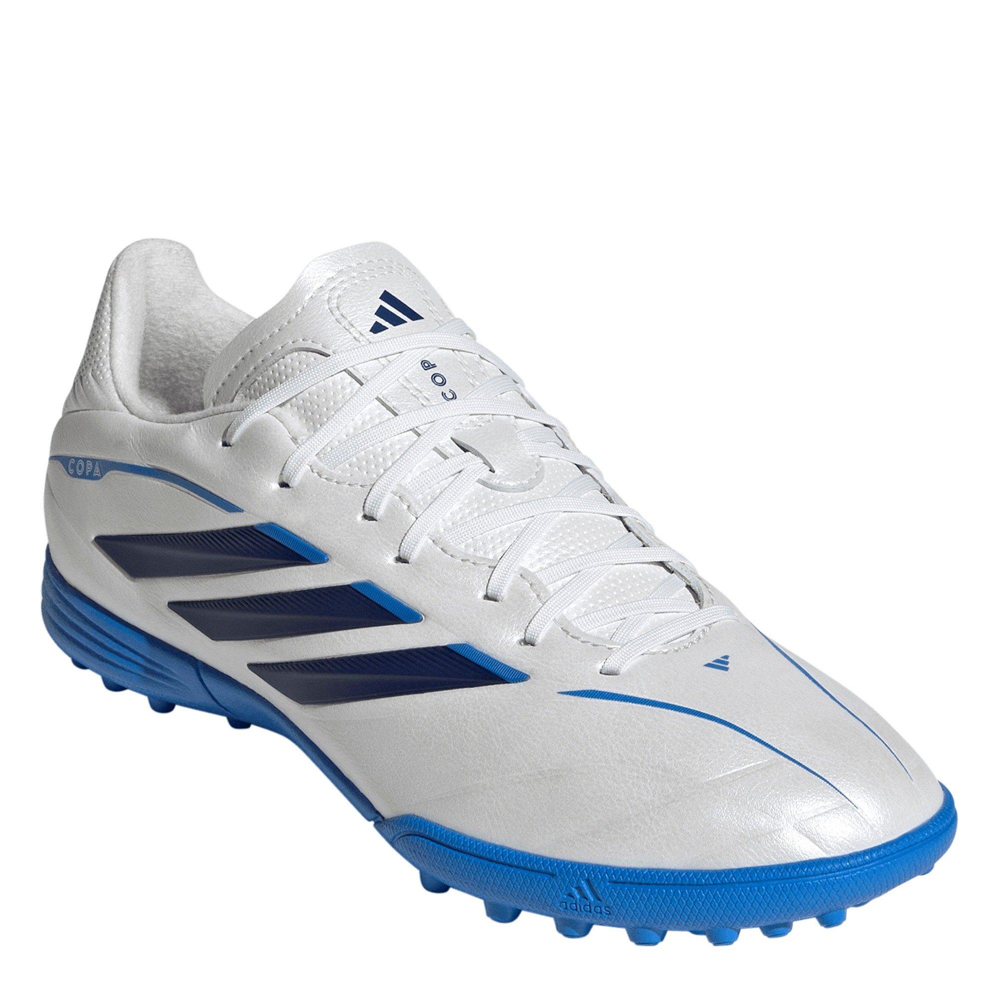 Bianco/Nero/Azzurro - adidas - Copa Pure IV League Turf Football Shoes Kids - 3