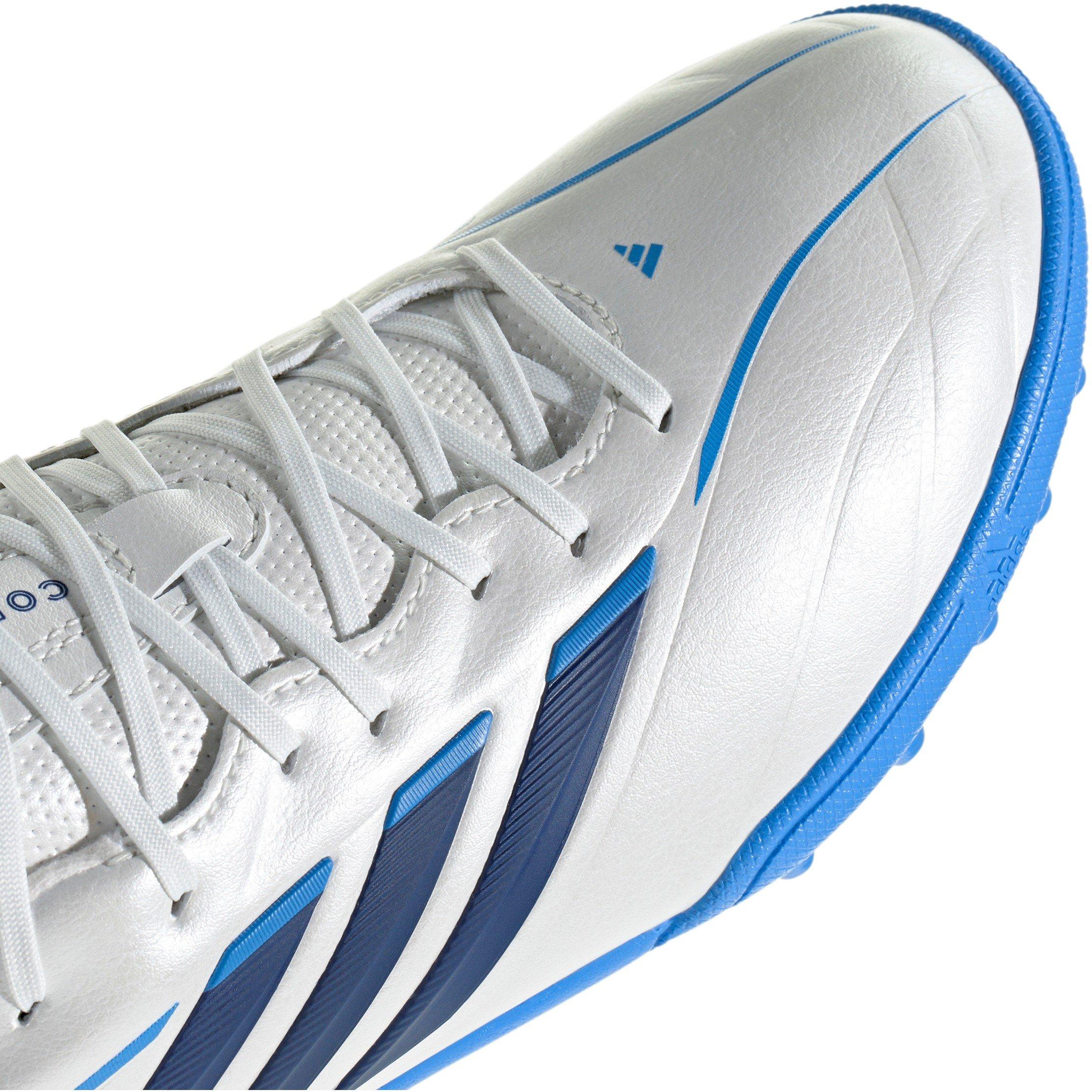 Bianco/Nero/Azzurro - adidas - Copa Pure IV League Turf Football Shoes Kids - 8