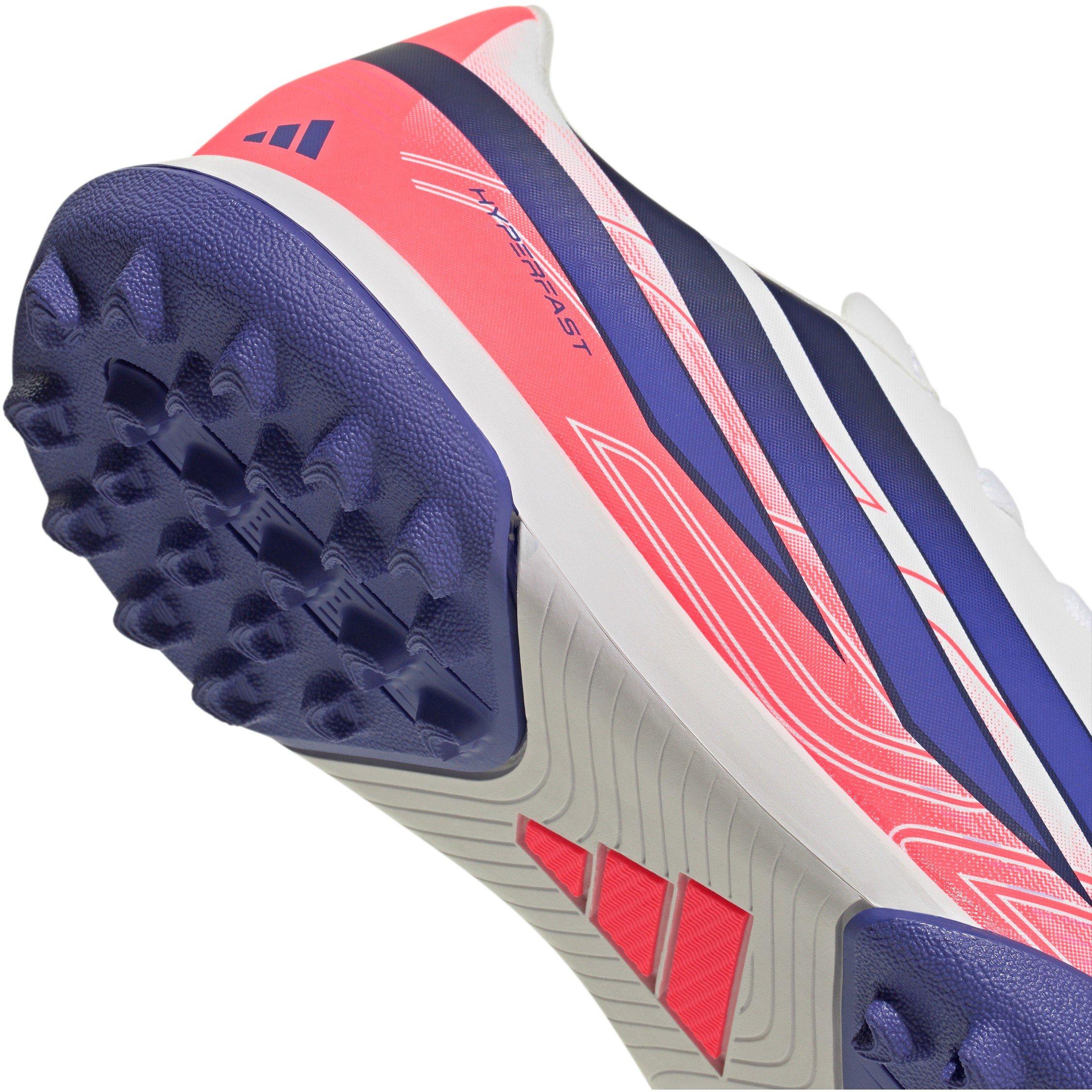 Wit/Koraal - adidas - F50 Hyperfast Club Turf Football Boots Kids - 7