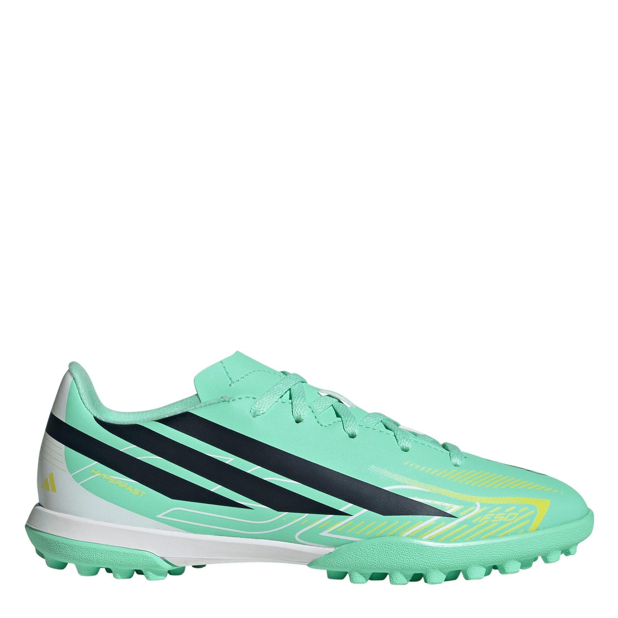 adidas Kids' F50 Hyperfast Club TF Astro Turf Football Boots