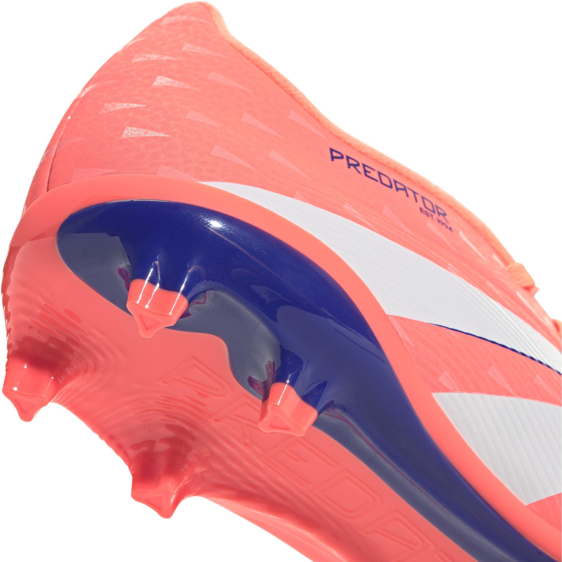Orange/White - adidas - Predator League Childrens Firm Ground Football Boots - 7