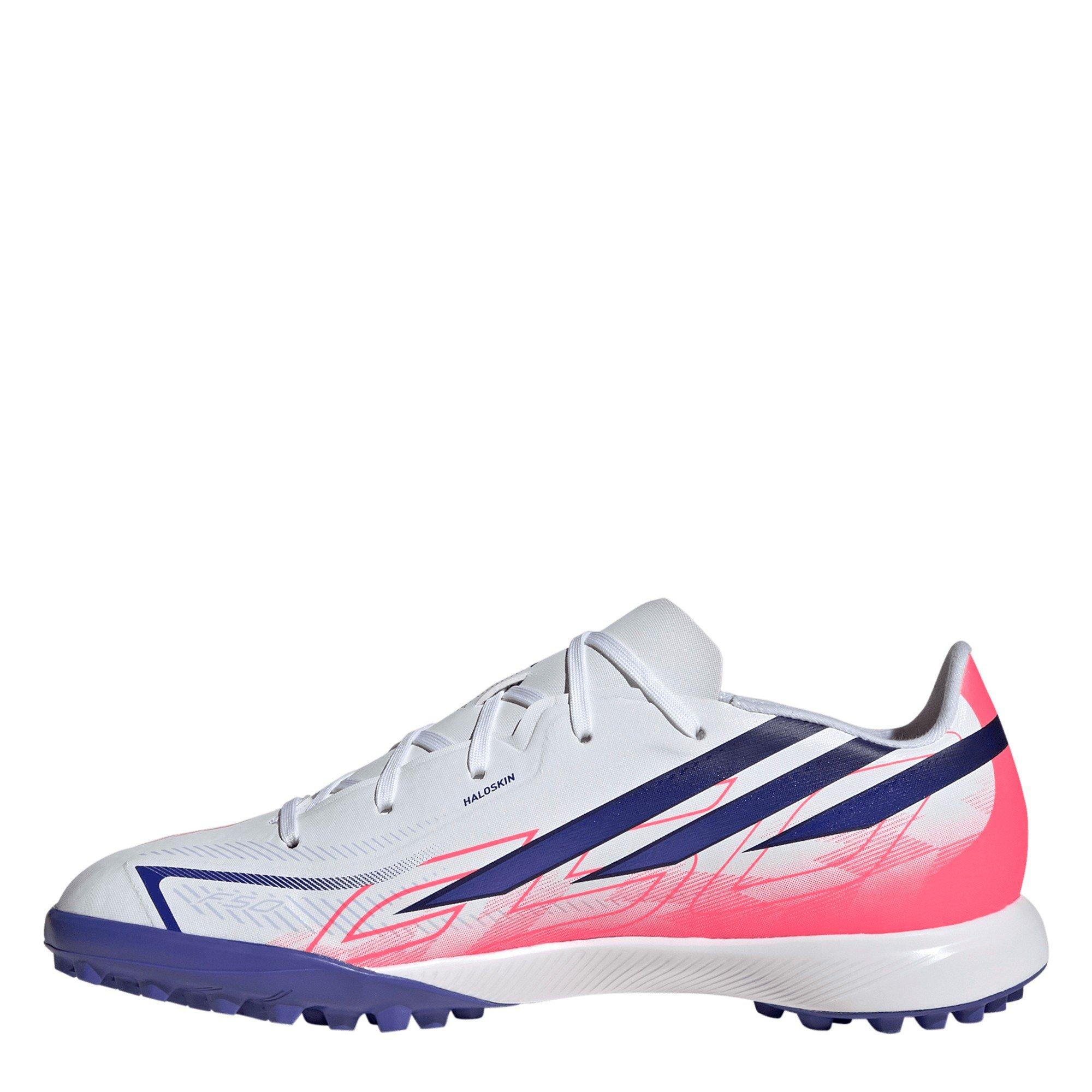 Wit/Koraal - adidas - F50 Hyperfast League Turf Football Boots Kids - 2