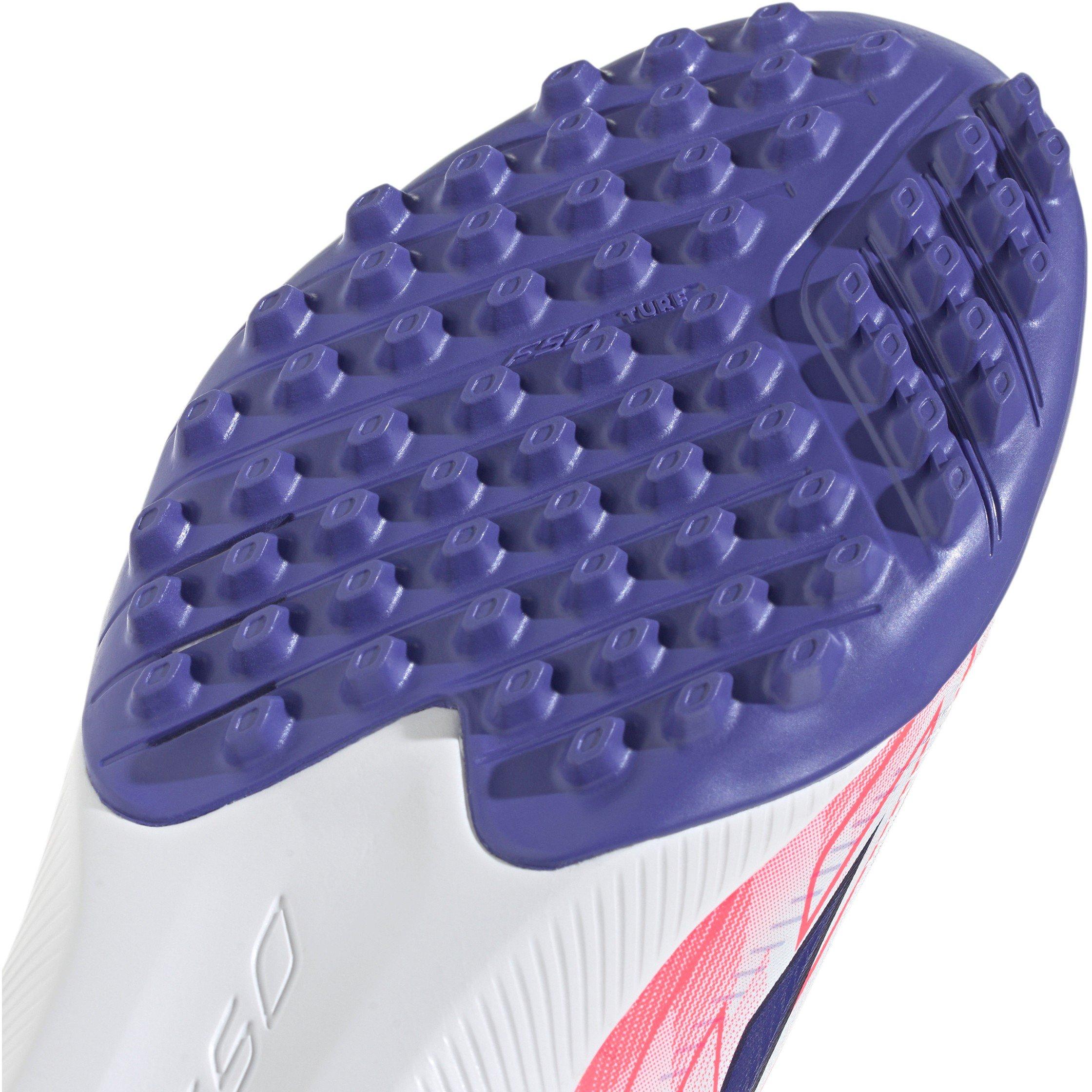 Wit/Koraal - adidas - F50 Hyperfast League Turf Football Boots Kids - 7