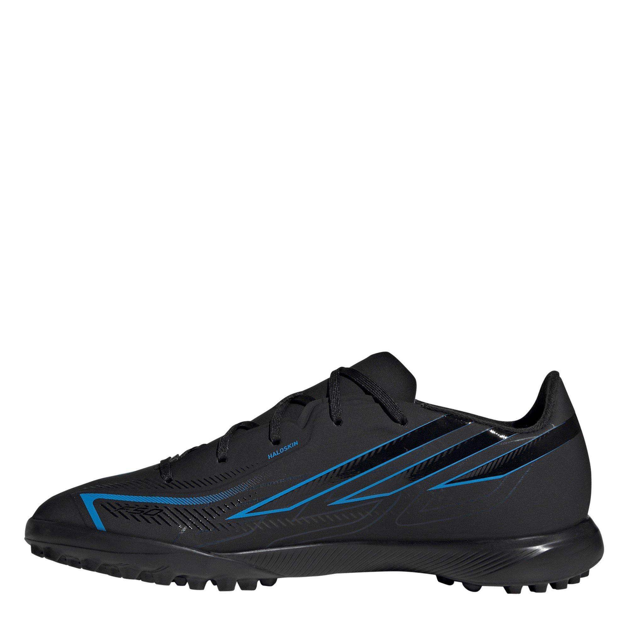 Black/Blue - adidas - F50 Hyperfast League Turf Football Boots Kids - 2